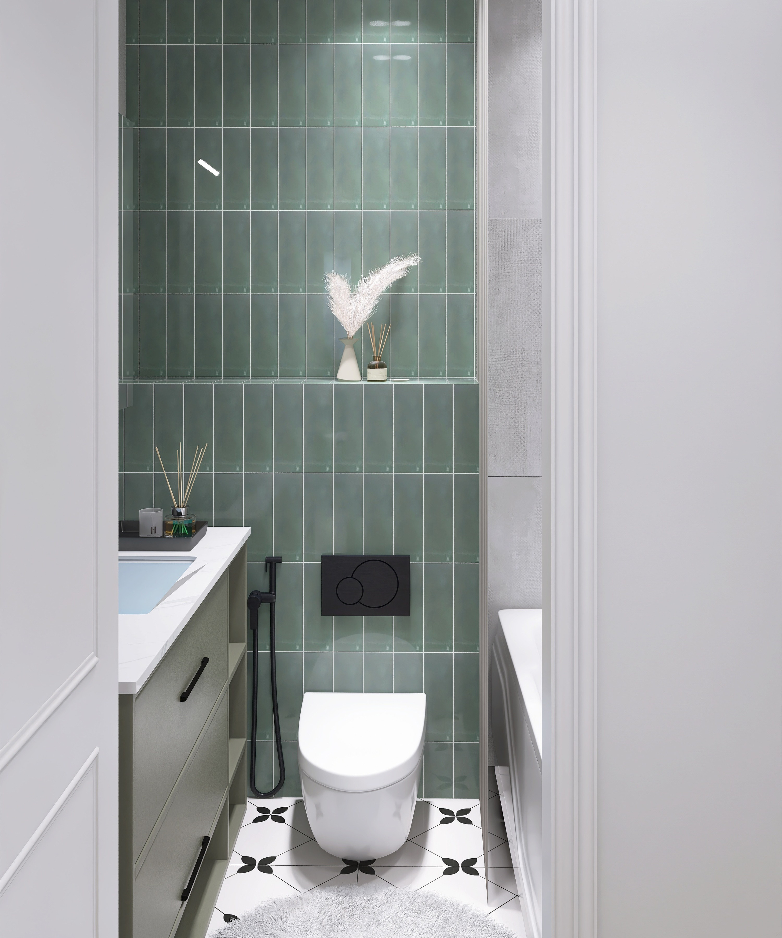 Линейная, 45. Площадь 33 кв. м. Дизайнер интерьера в Новосибирске_Елена Сергеева