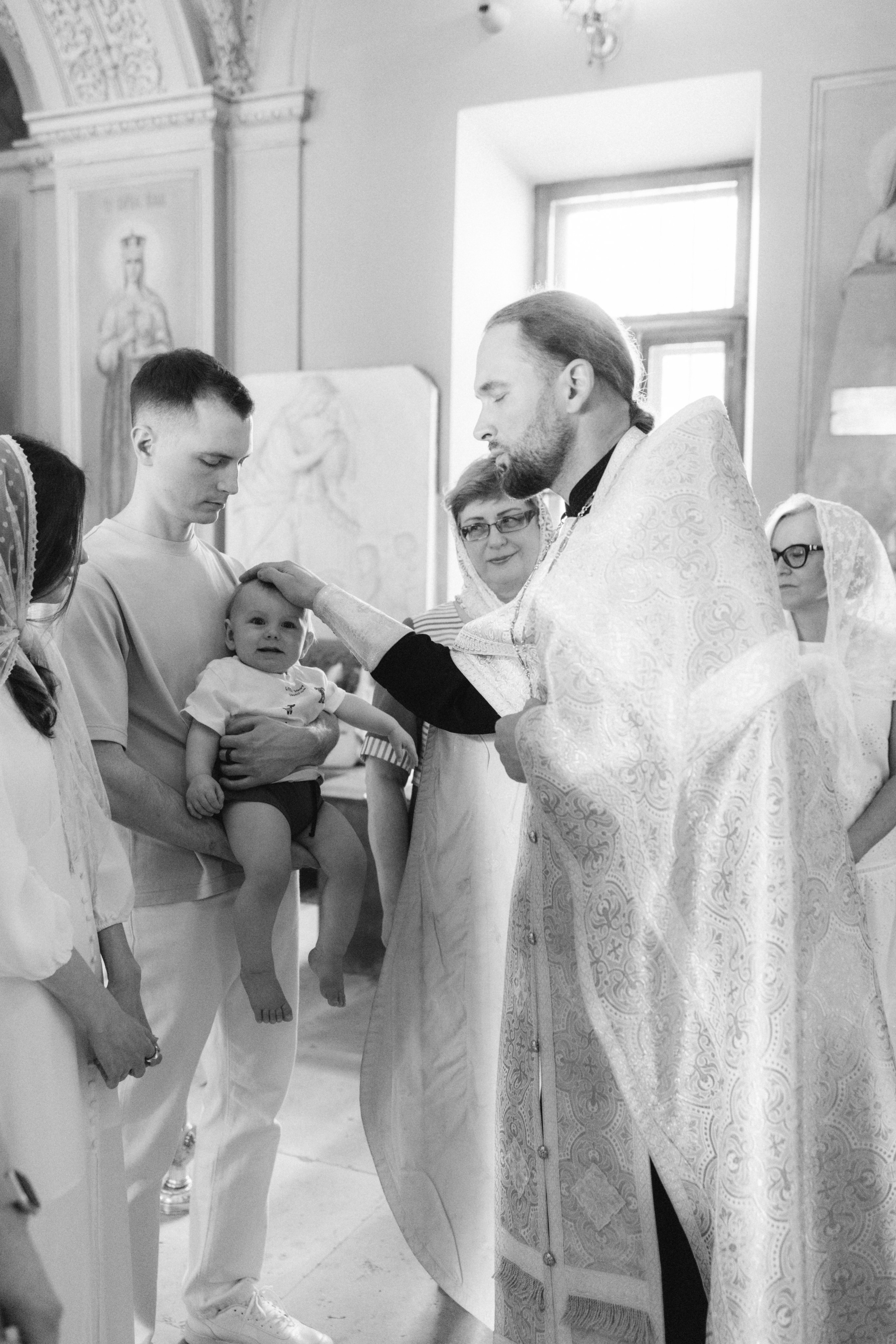 Крещение Тимофея. Семейный фотограф Москва Наталия Осьмакова