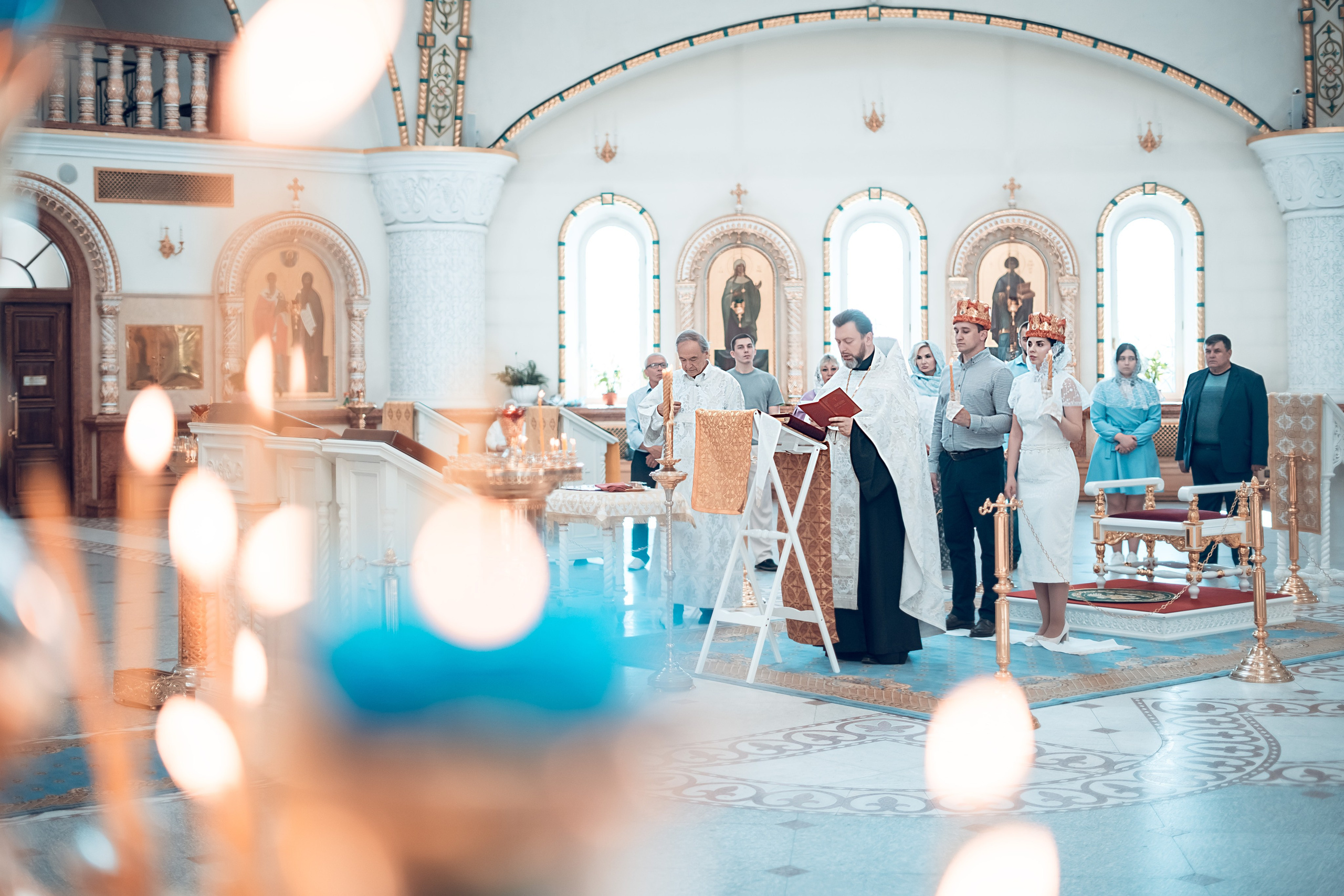 Таинство Венчания Екатерины и Антона