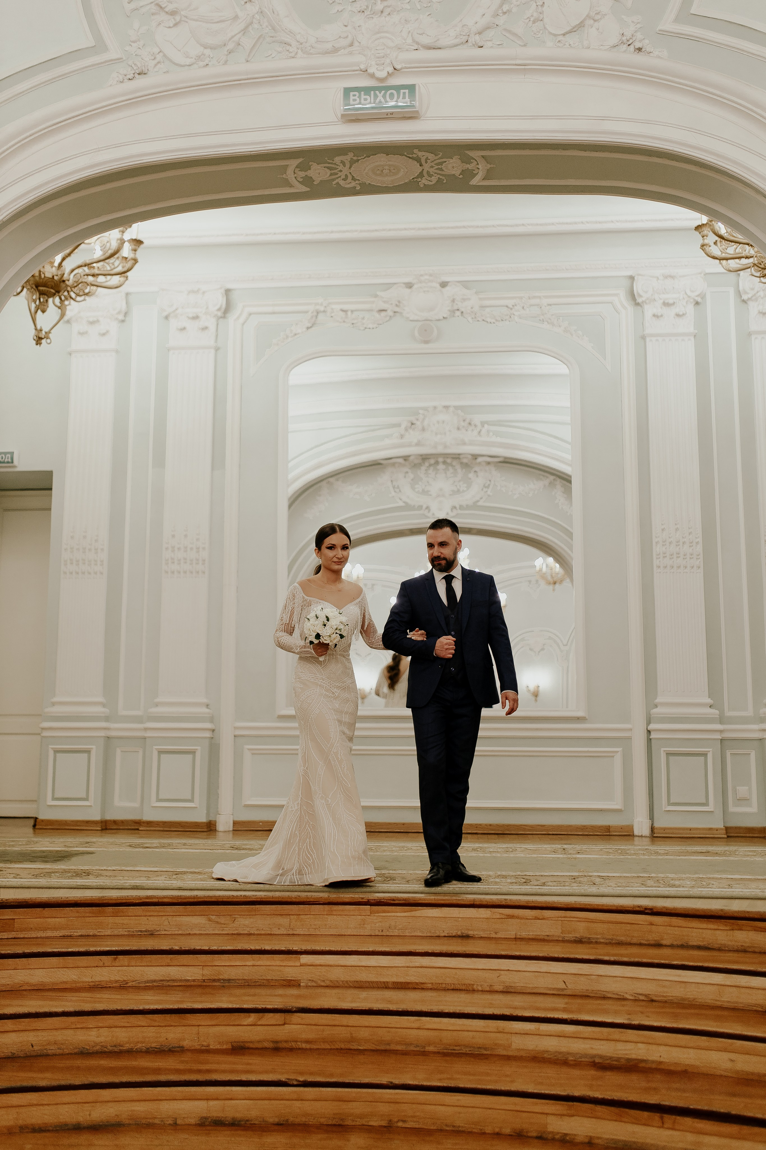 Свадьба в Петроградском ЗАГСе. Фотограф в Санкт-Петербурге Лиза Семченкова
