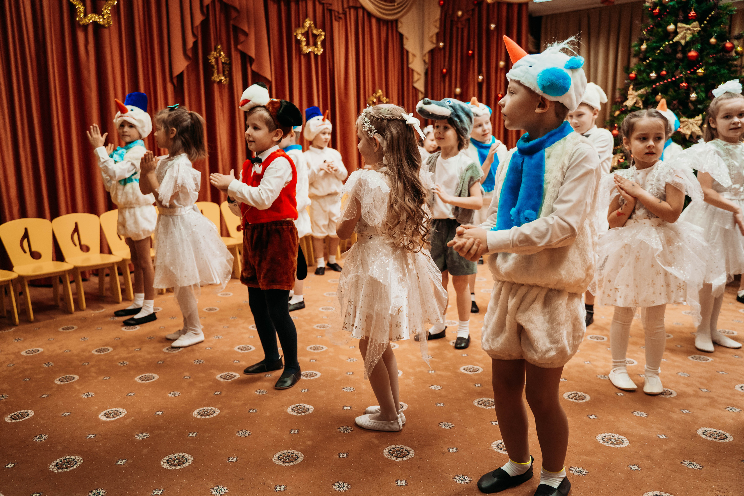 Репортаж. Утренник в детском саду. Детский и семейный фотограф в Москве Алёна Шестунова