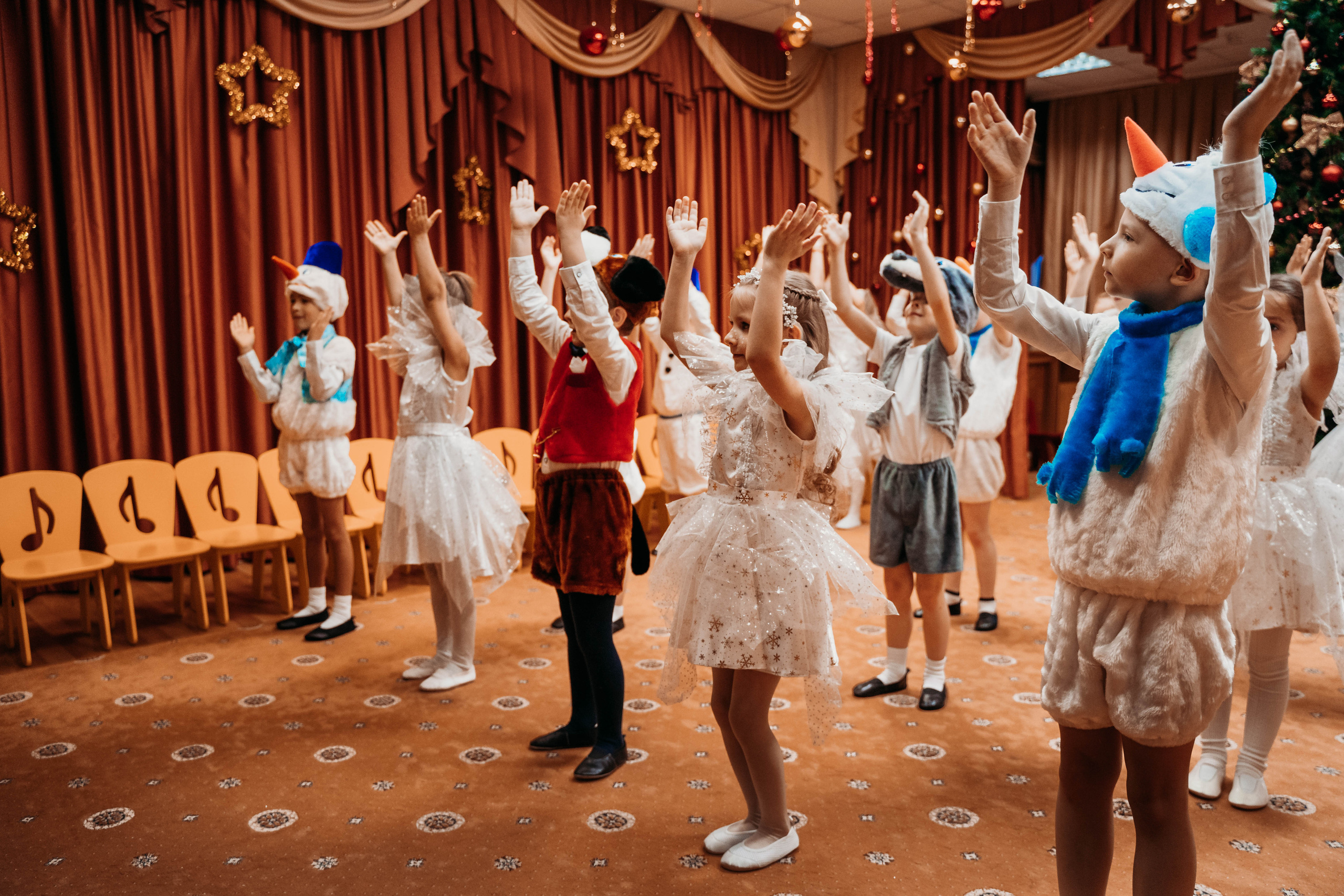 Репортаж. Утренник в детском саду. Детский и семейный фотограф в Москве Алёна Шестунова