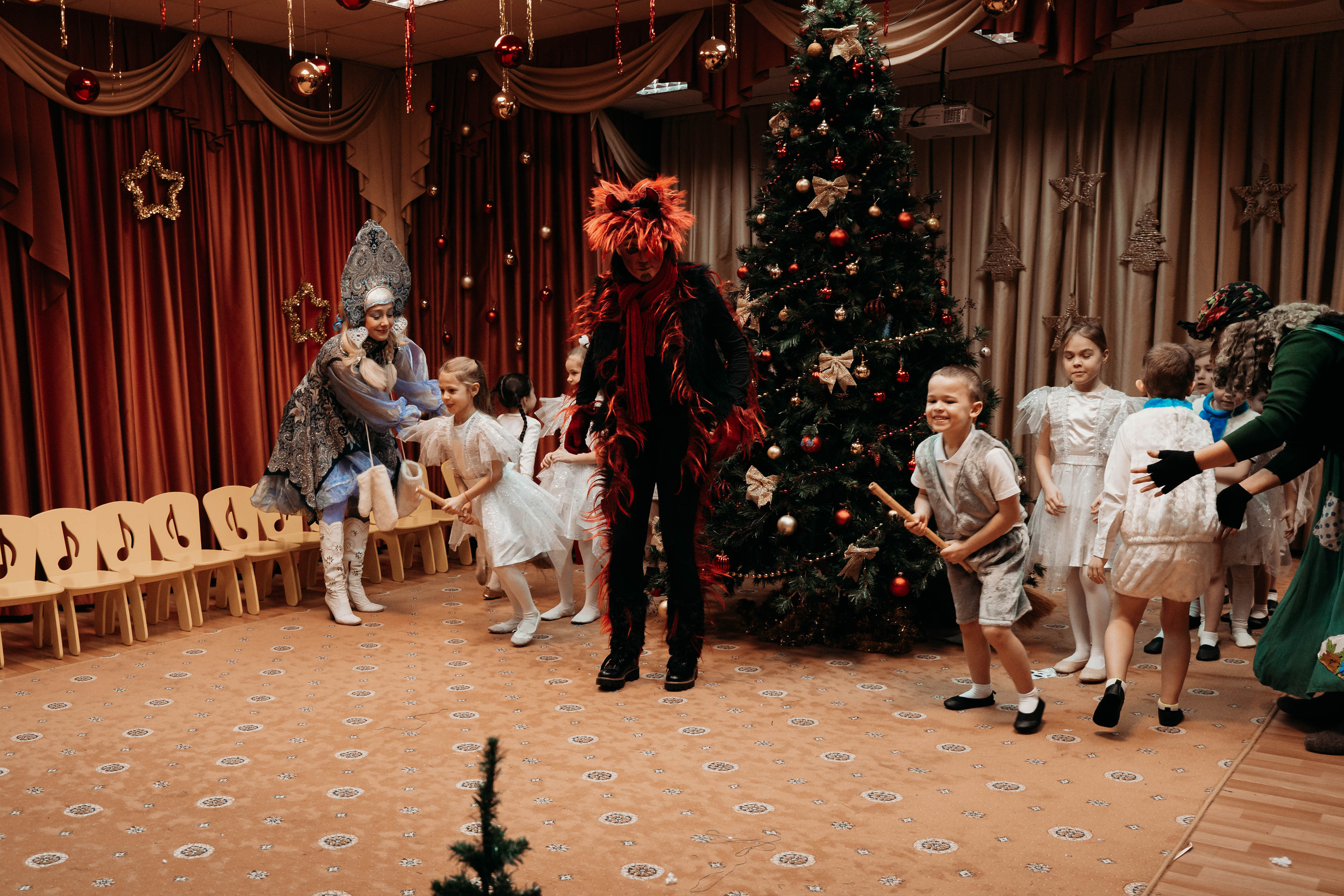 Репортаж. Утренник в детском саду. Детский и семейный фотограф в Москве Алёна Шестунова