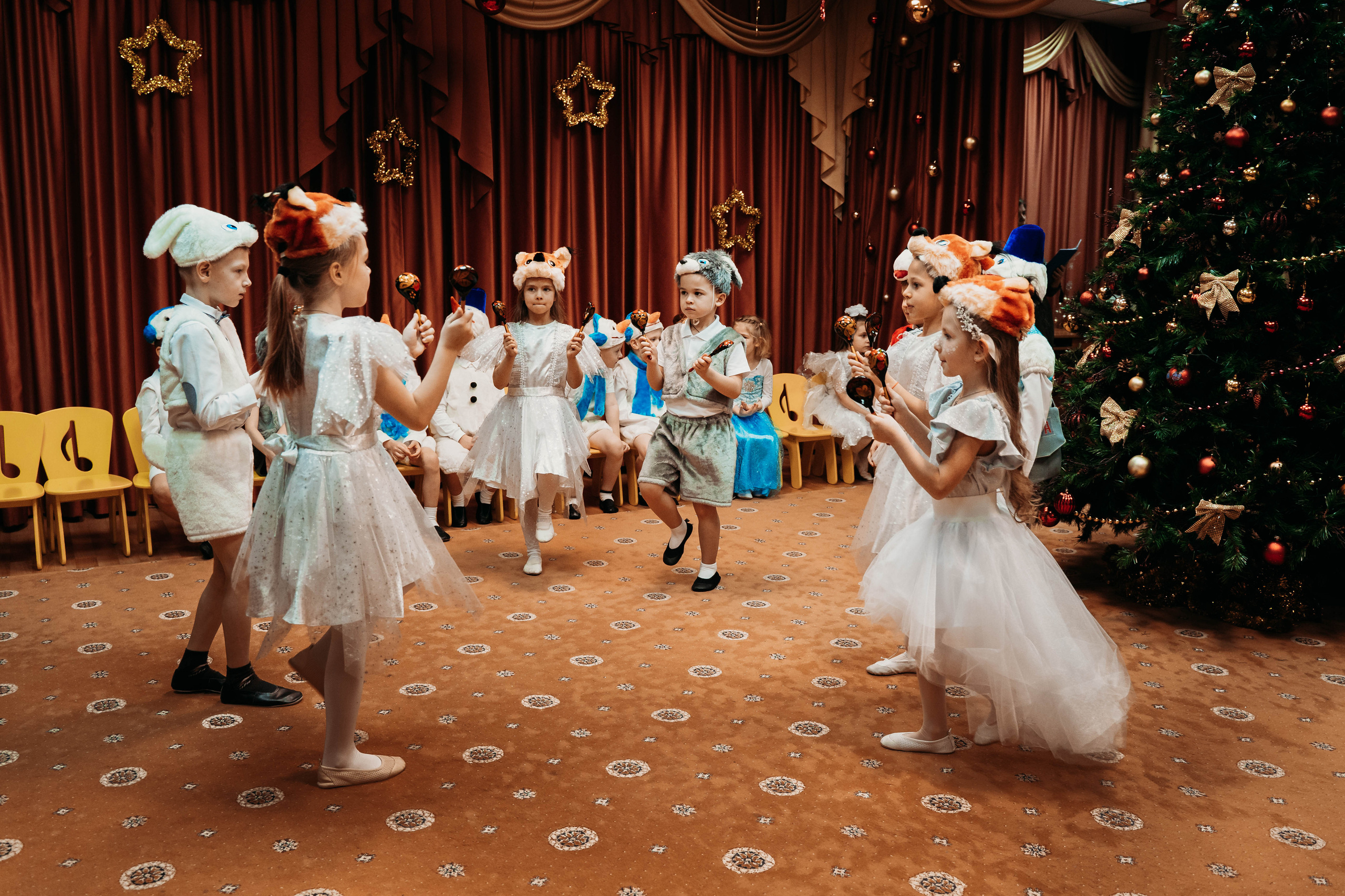 Репортаж. Утренник в детском саду. Детский и семейный фотограф в Москве Алёна Шестунова