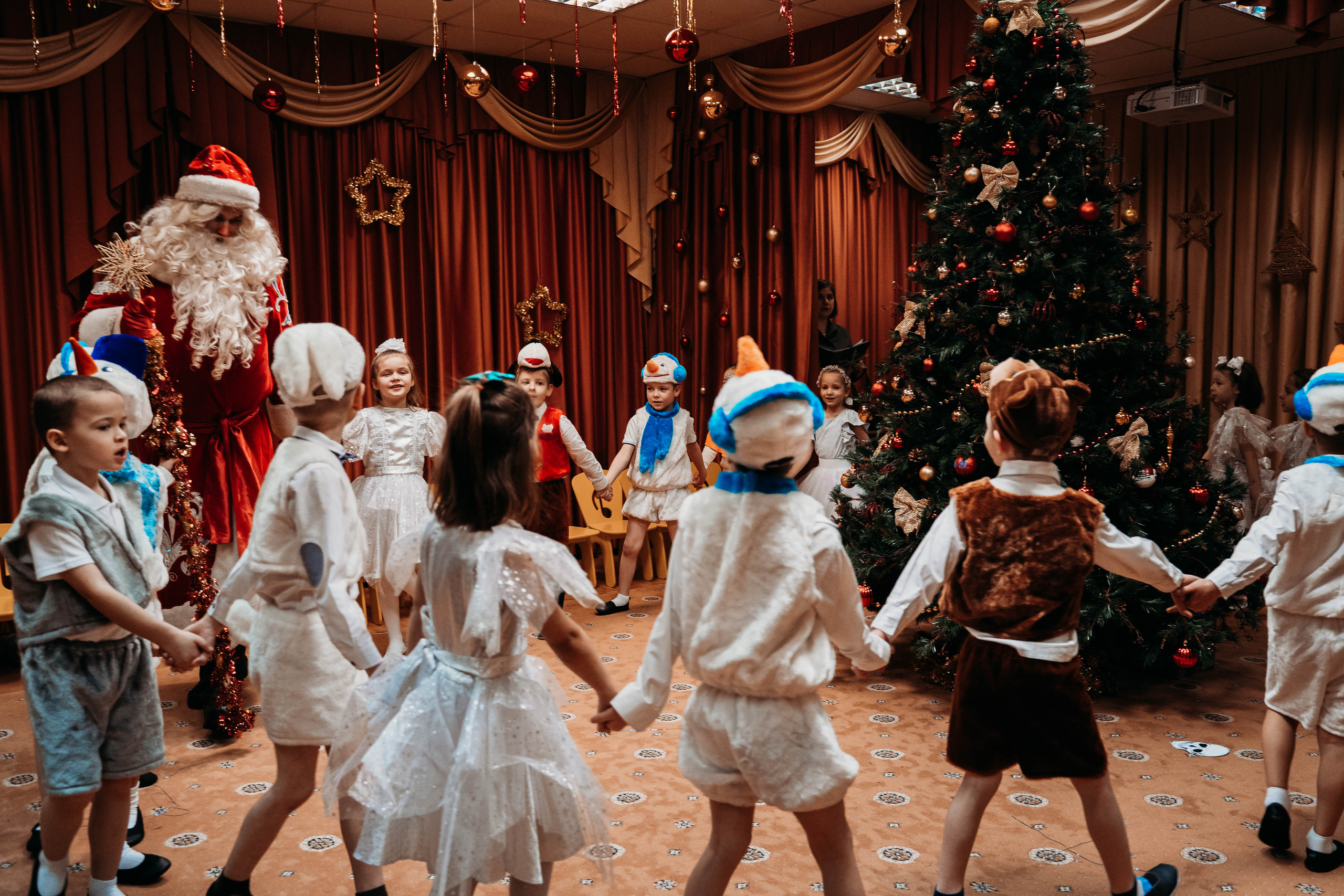 Репортаж. Утренник в детском саду. Детский и семейный фотограф в Москве Алёна Шестунова