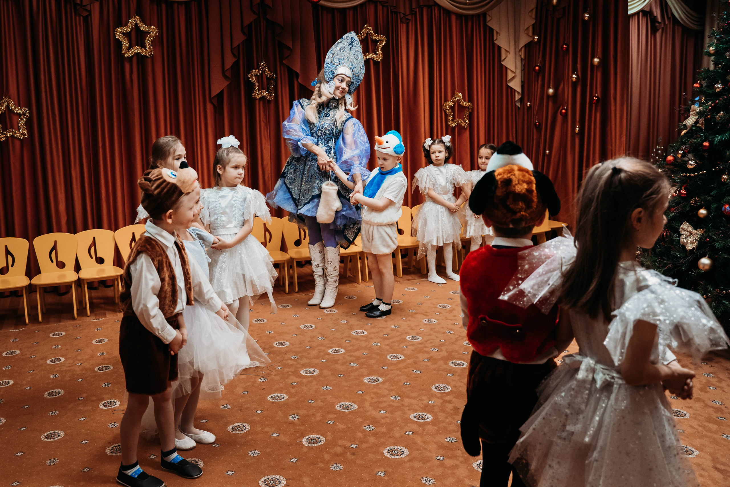 Репортаж. Утренник в детском саду. Детский и семейный фотограф в Москве Алёна Шестунова