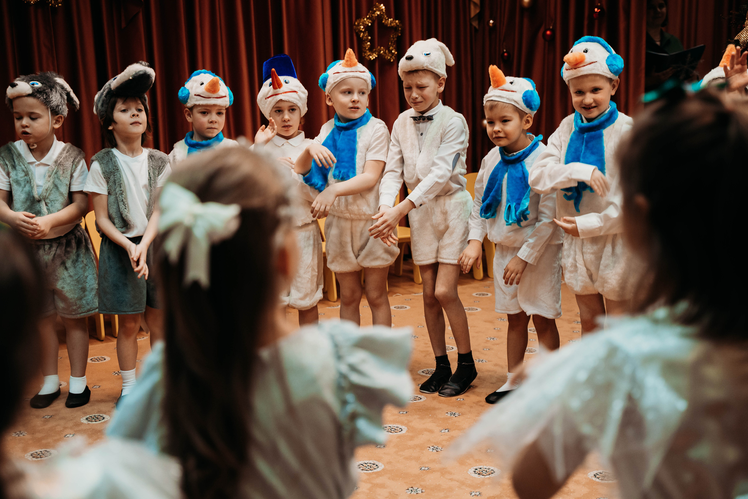 Репортаж. Утренник в детском саду. Детский и семейный фотограф в Москве Алёна Шестунова
