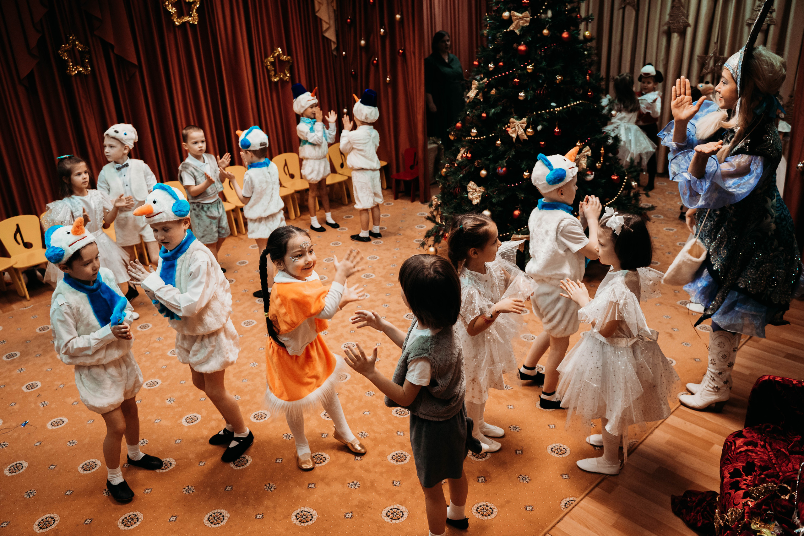 Репортаж. Утренник в детском саду. Детский и семейный фотограф в Москве Алёна Шестунова