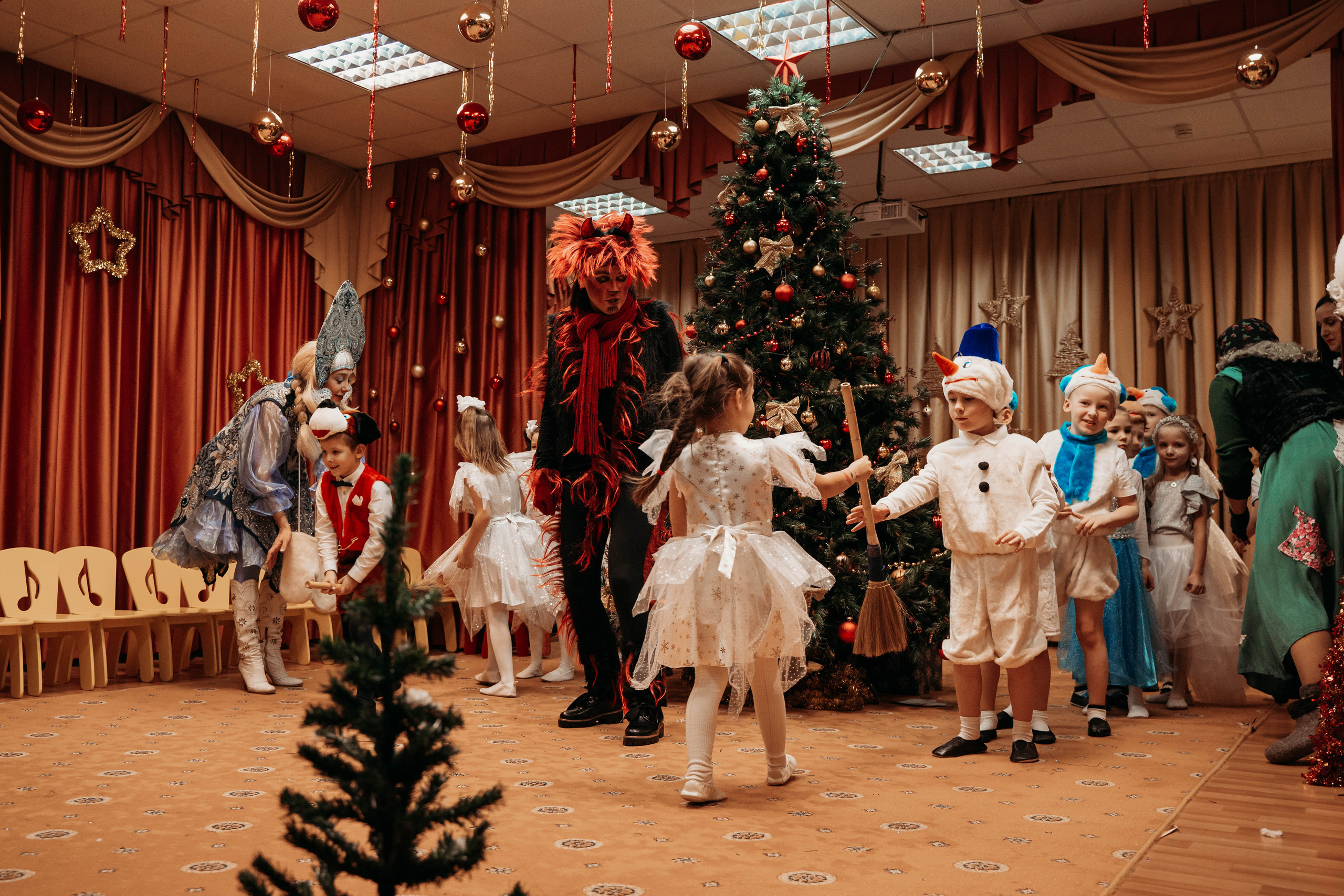 Репортаж. Утренник в детском саду. Детский и семейный фотограф в Москве Алёна Шестунова