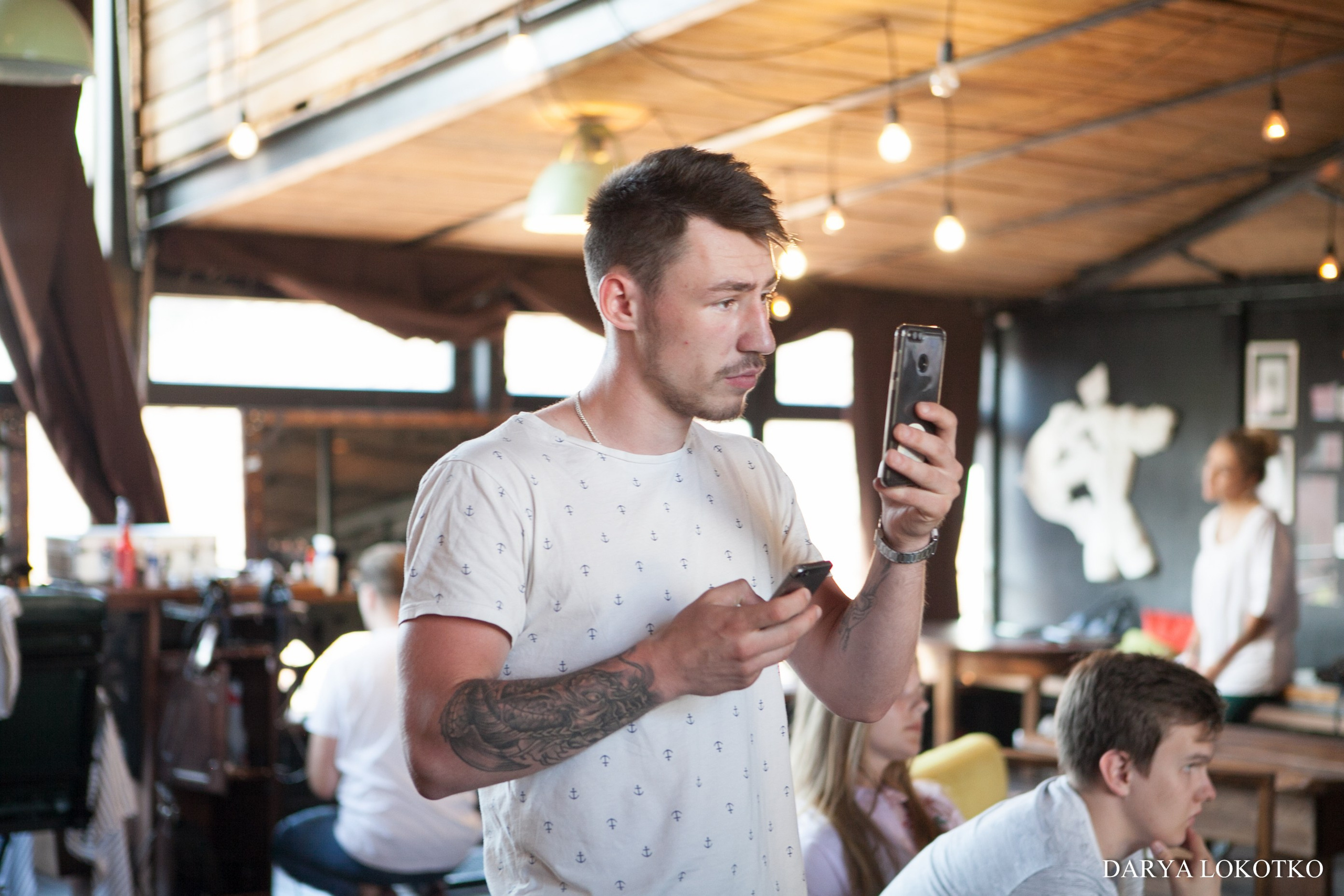 Лекция от Woodcoffee + дегустация кофе. Фотограф Дарья Локотко в Красноярске