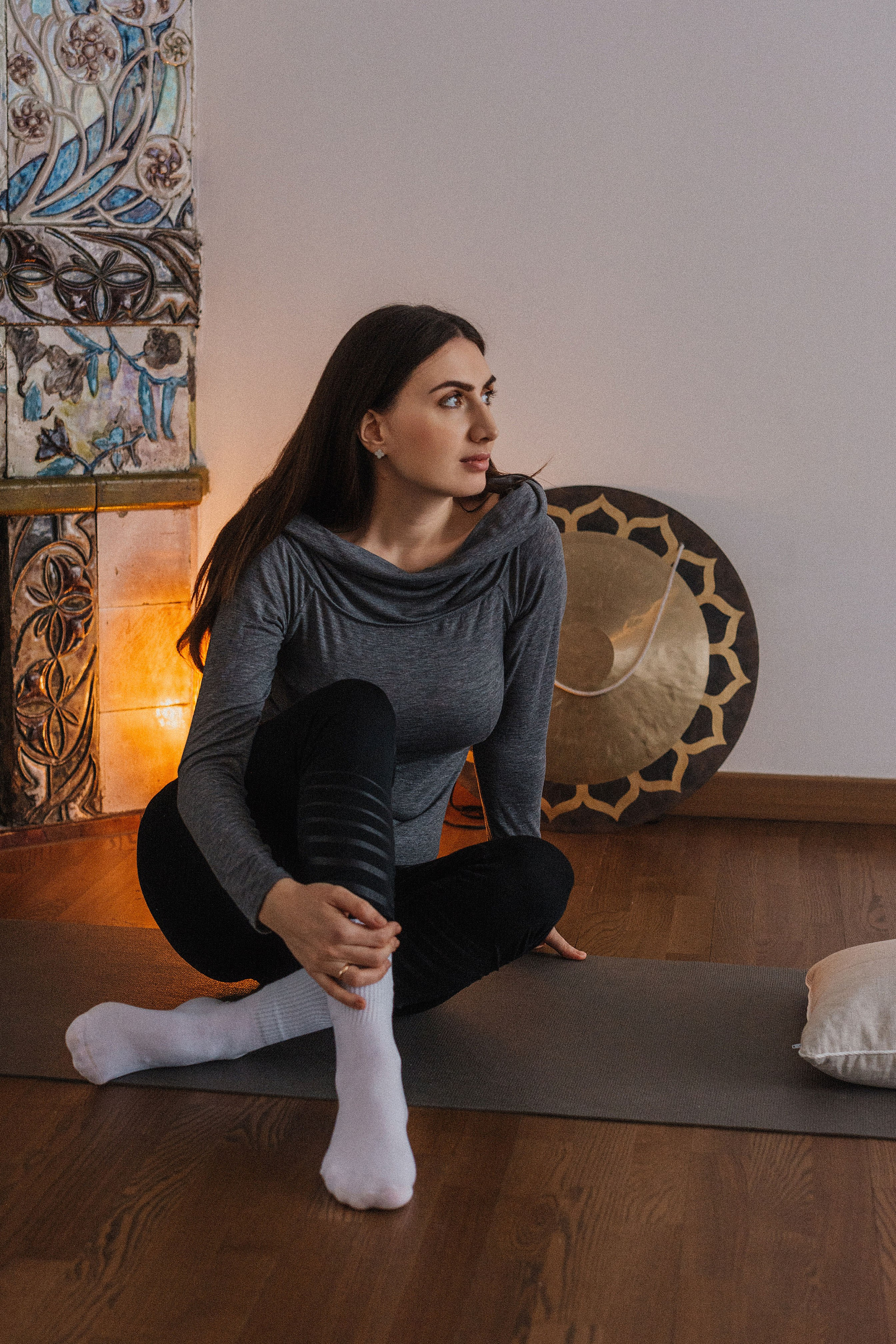 Йога на Патриках. Фотограф в Москве Ангелина Ким