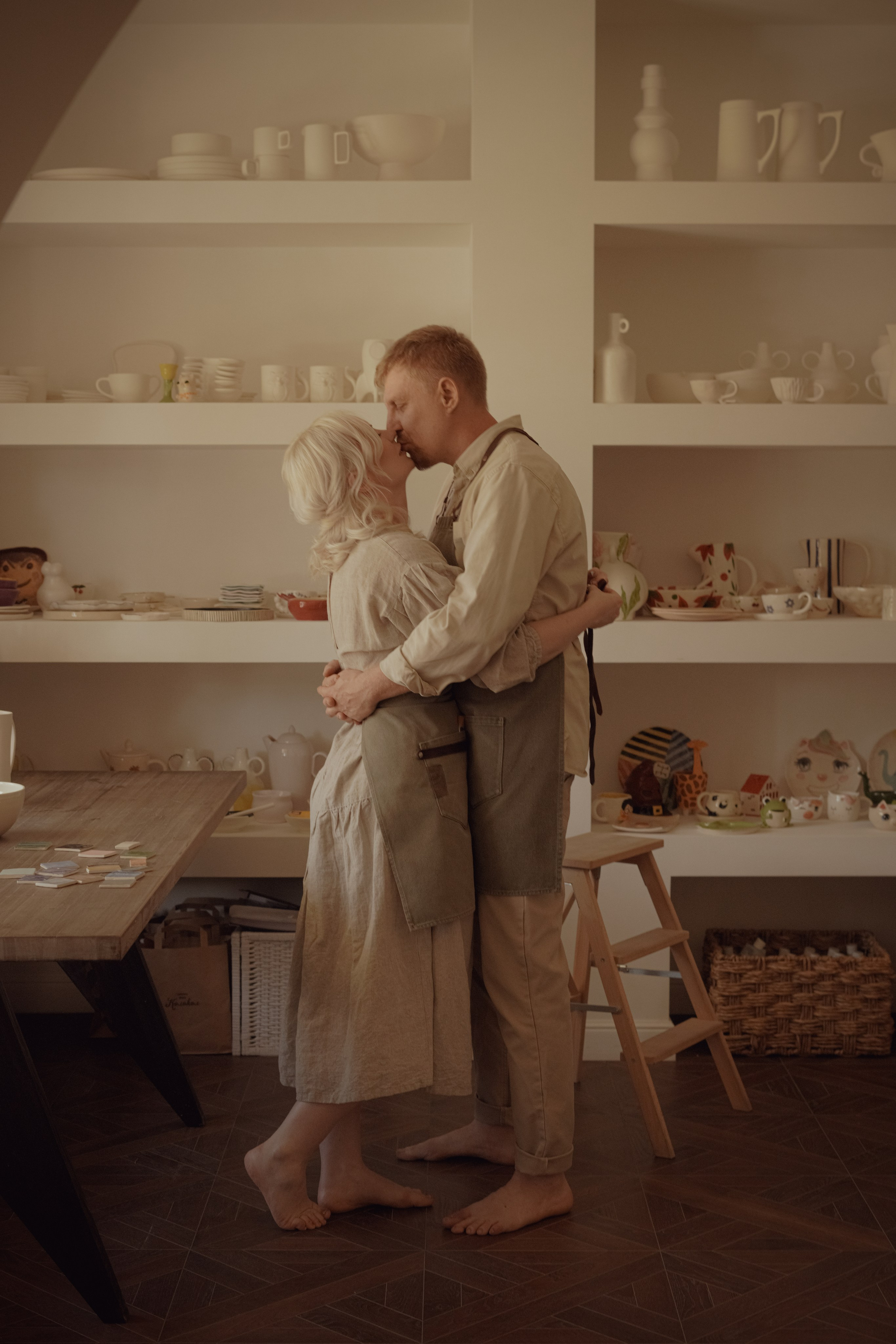 История в гончарной мастерской. Свадебный и семейный фотограф Афанасьева Анна в Кисловодске