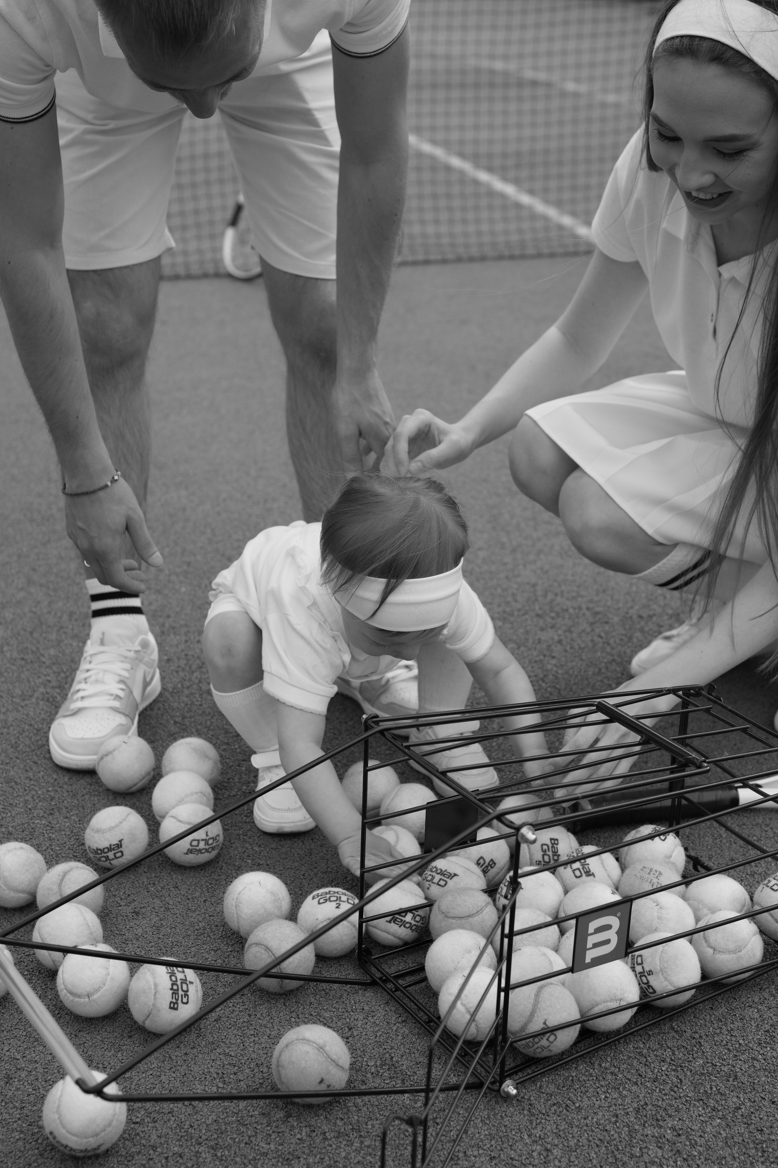 Теннис с семьей. Свадебный и семейный фотограф Афанасьева Анна в Кисловодске