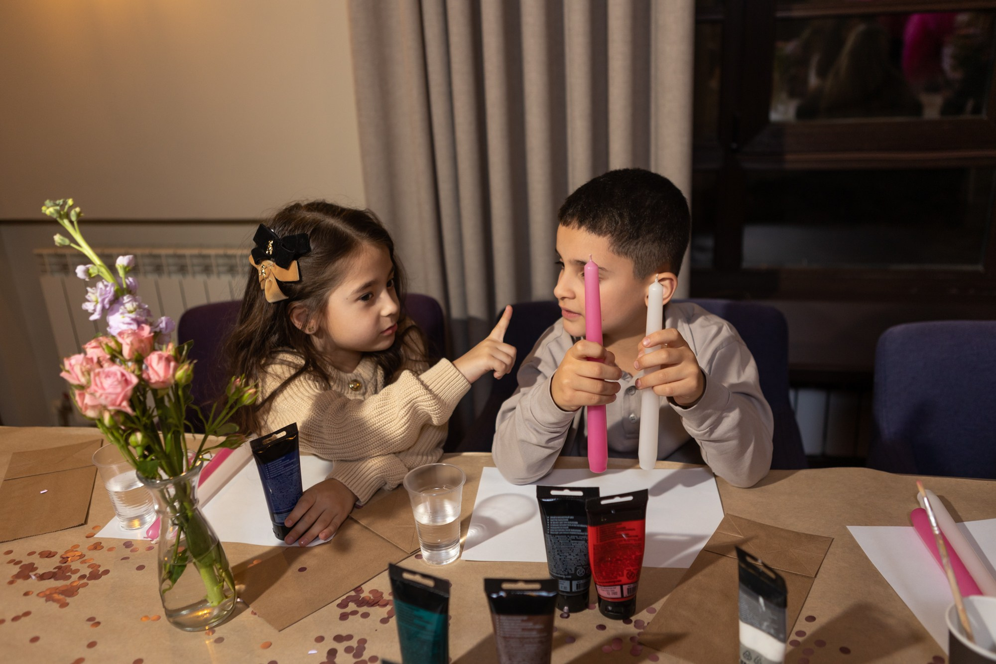 День Рождения Софьи и Лизы в ресторане «Ностальгия». Фотограф в Оренбурге. Профессиональный фотограф