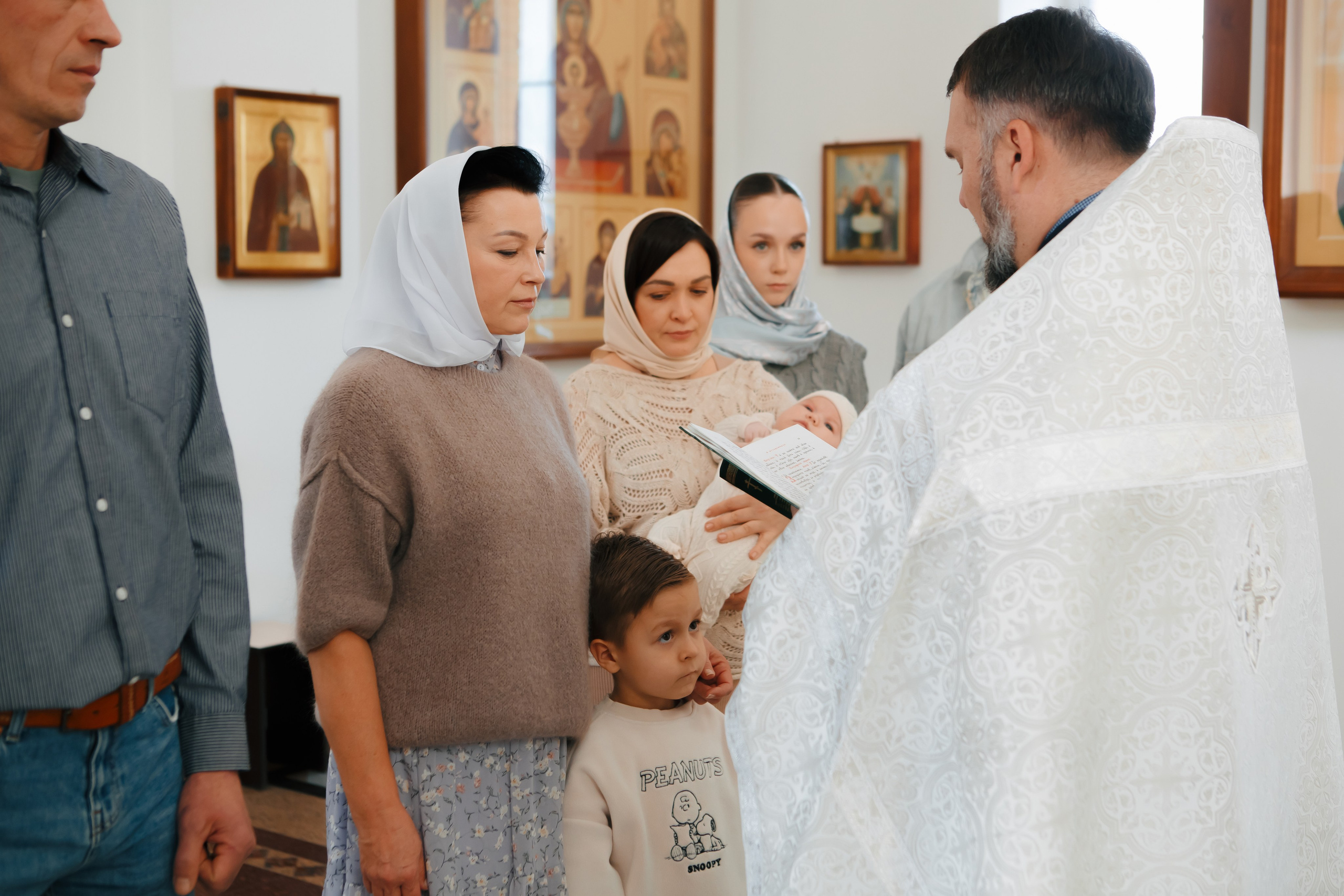 Крестины Давида. Фотограф Александра Рышкова