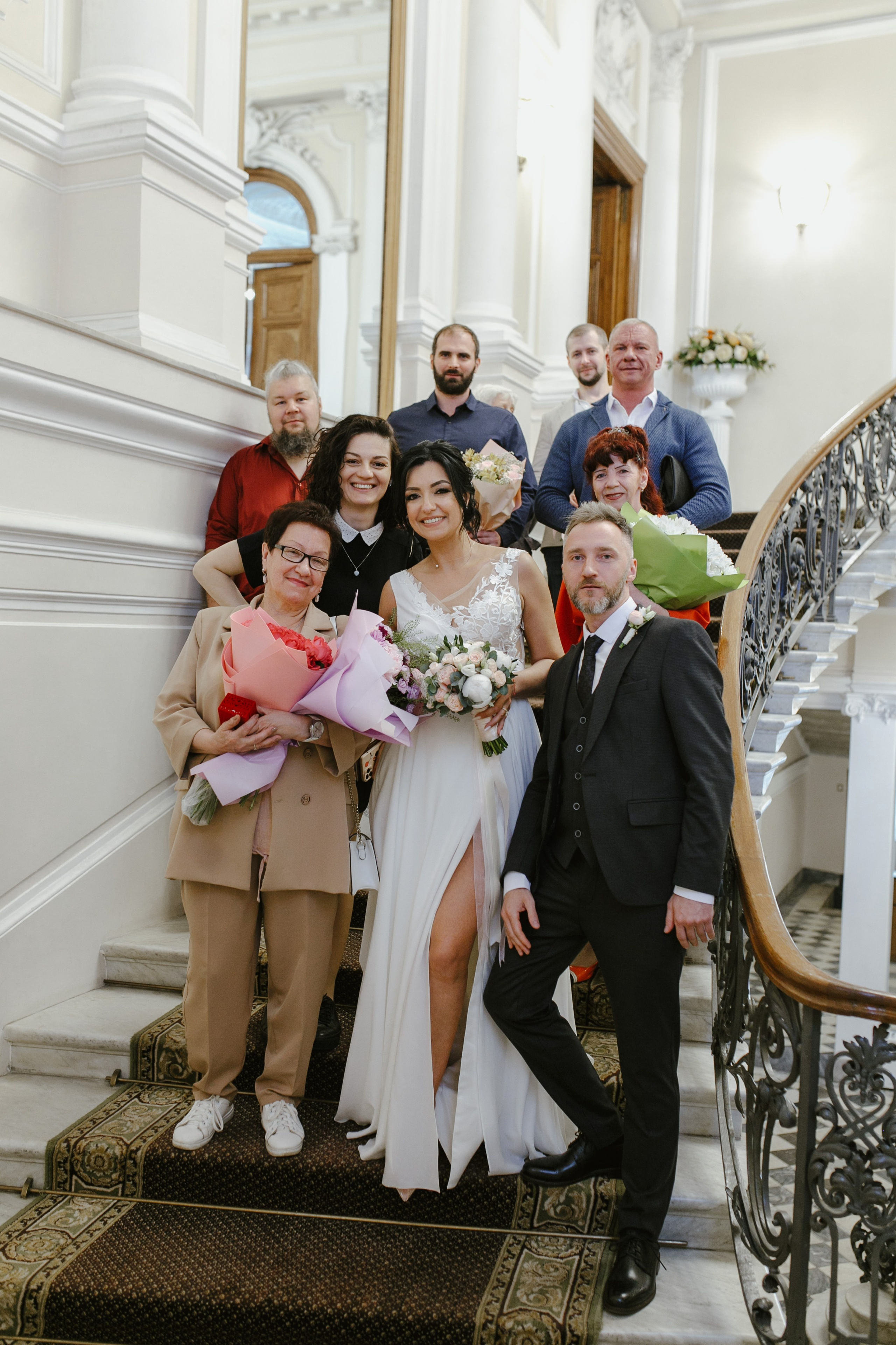 Свадьба в Питере весной. Свадебный фотограф СПБ