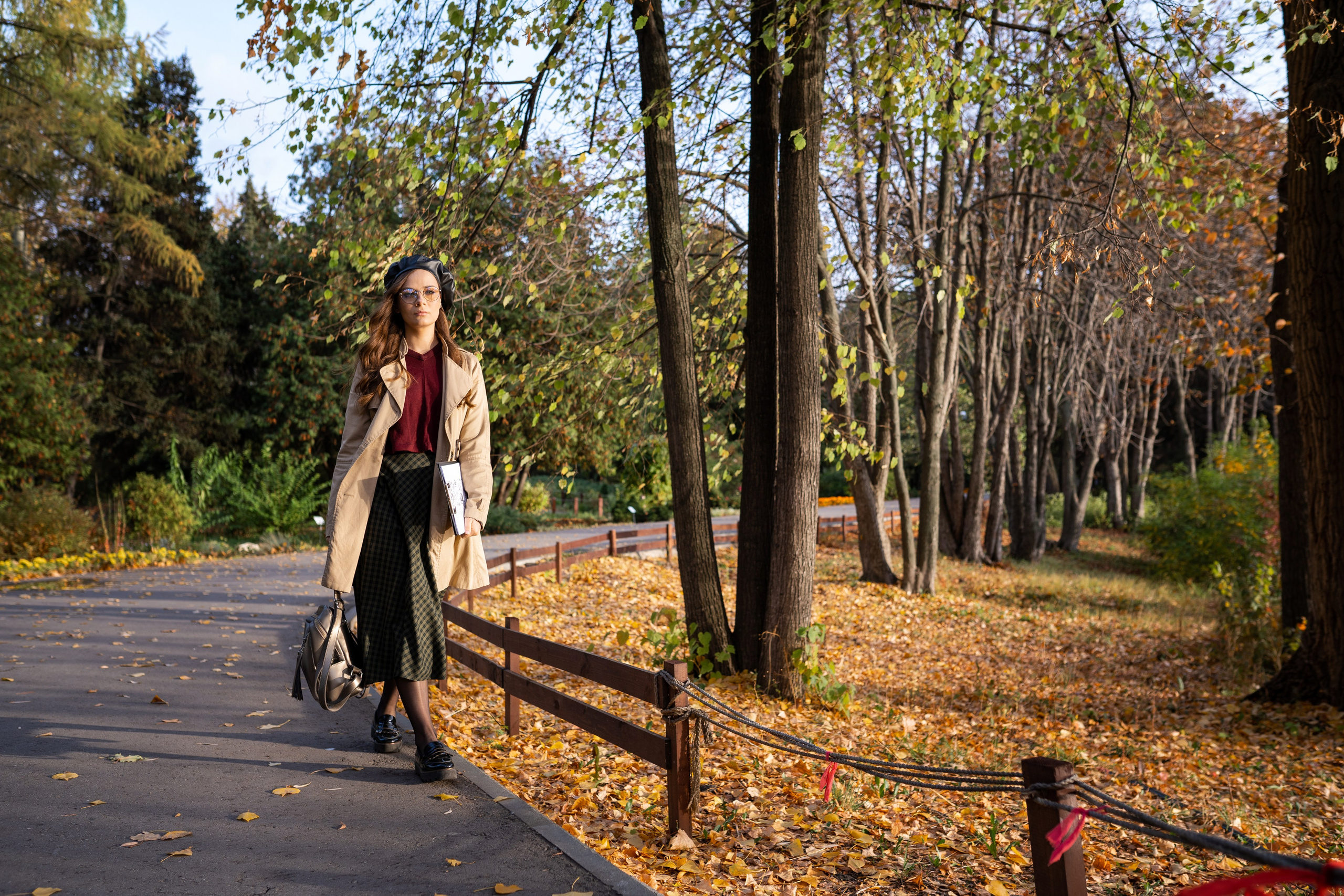 Ксения. Ботанический сад. Фотограф в Самаре Иван Булатов