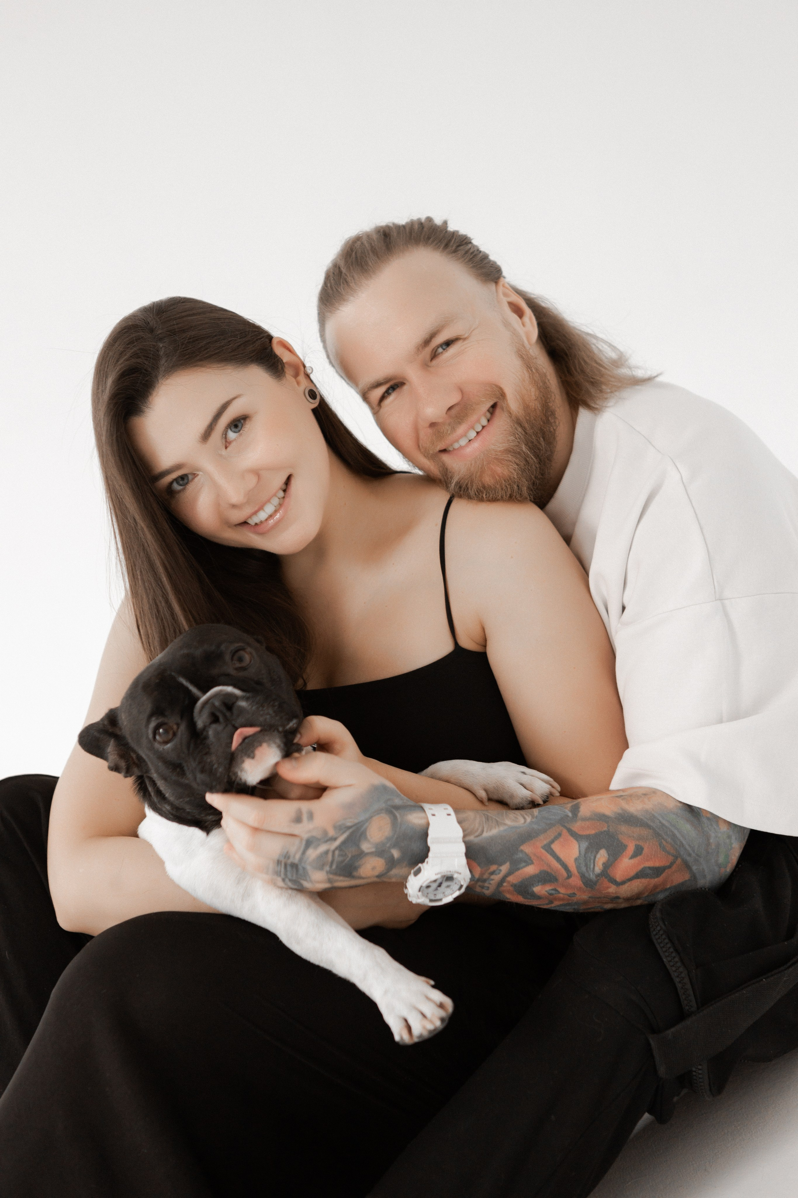 Таня, Паша и Луи. Свадебный фотограф в Воронеже Вероника Богай