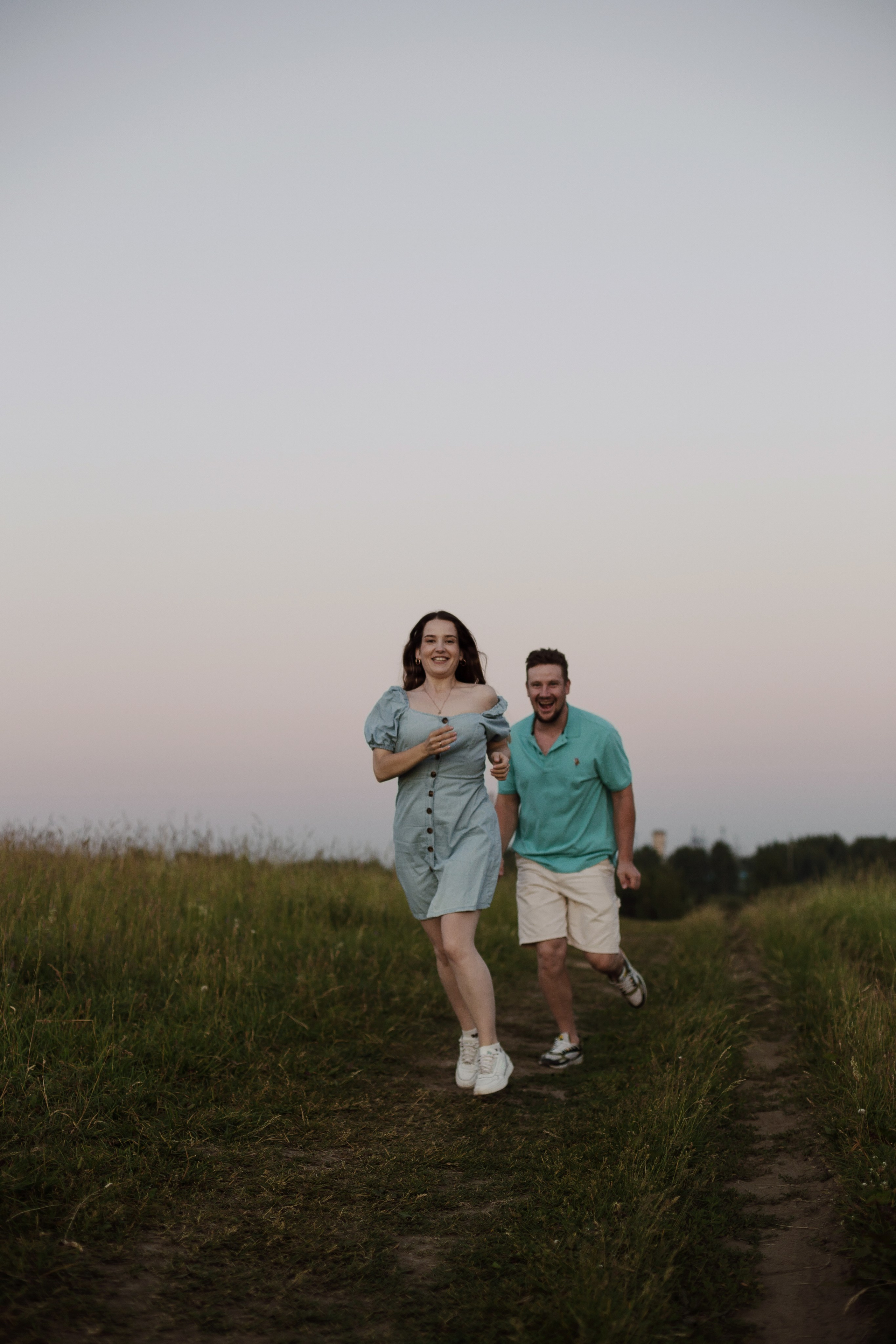 Колтушские высоты — Марина и Сергей. Портретный фотограф в Санкт-Петербурге Элина Ситникова