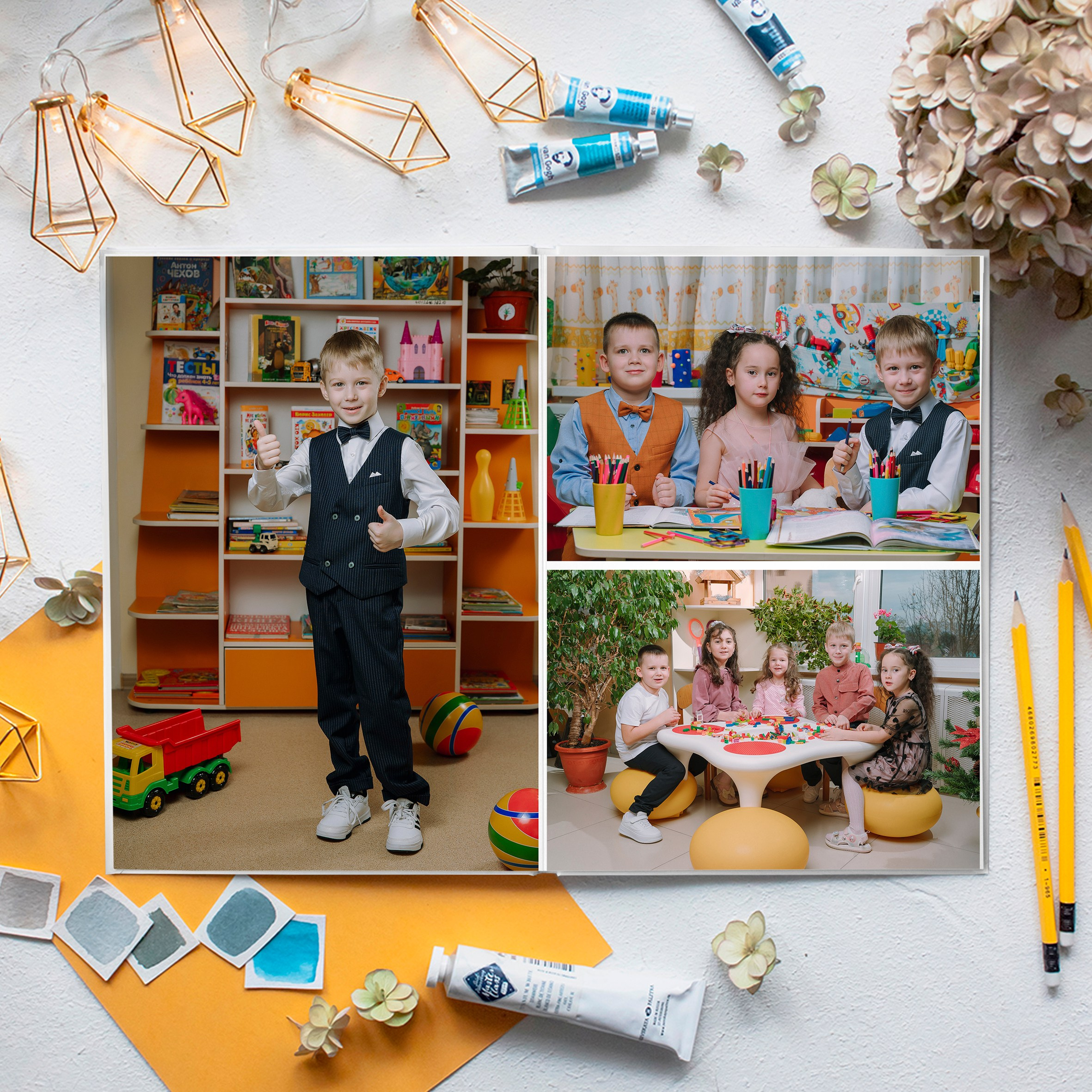 Книга 6 страниц дет сад. Выпускные альбомы Натальи Бутко: Новороссийск, Анапа, Геленджик