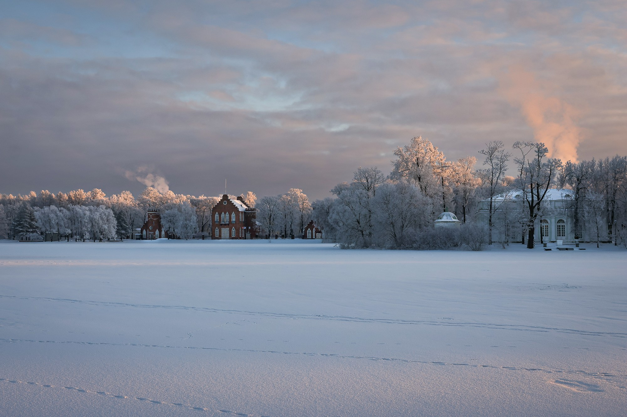 Царское село. Зима. Фотограф портретист в Санкт Петербурге Дроздова Алла