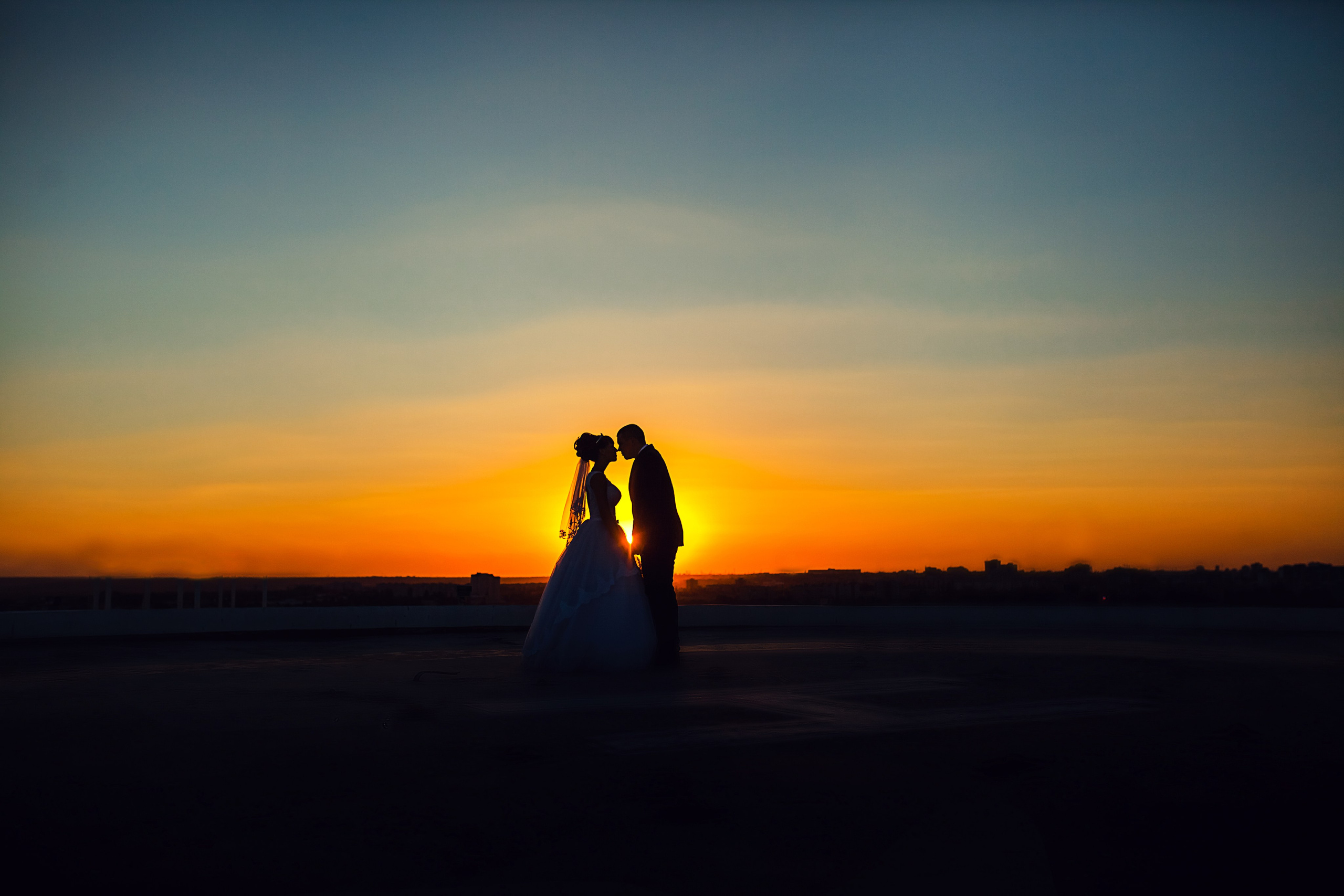 Свадебная фотосессия. Фотографы в городе Волгограде — Людмила Агеева и Алексей Околелов