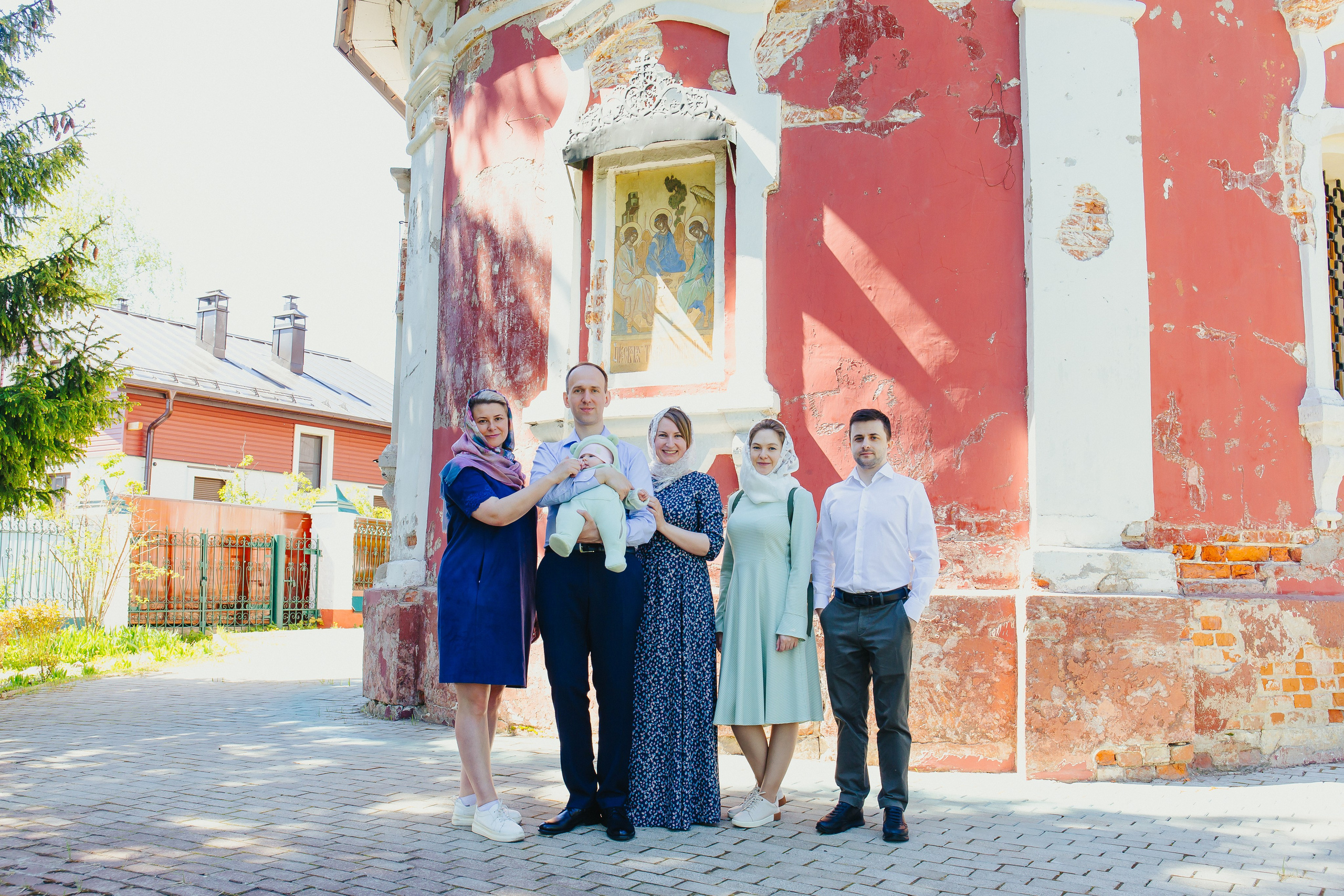 Фотосессия крещения малыша. Фотограф новорожденных и детский в Сергиевом Посаде Кругликова Юлия
