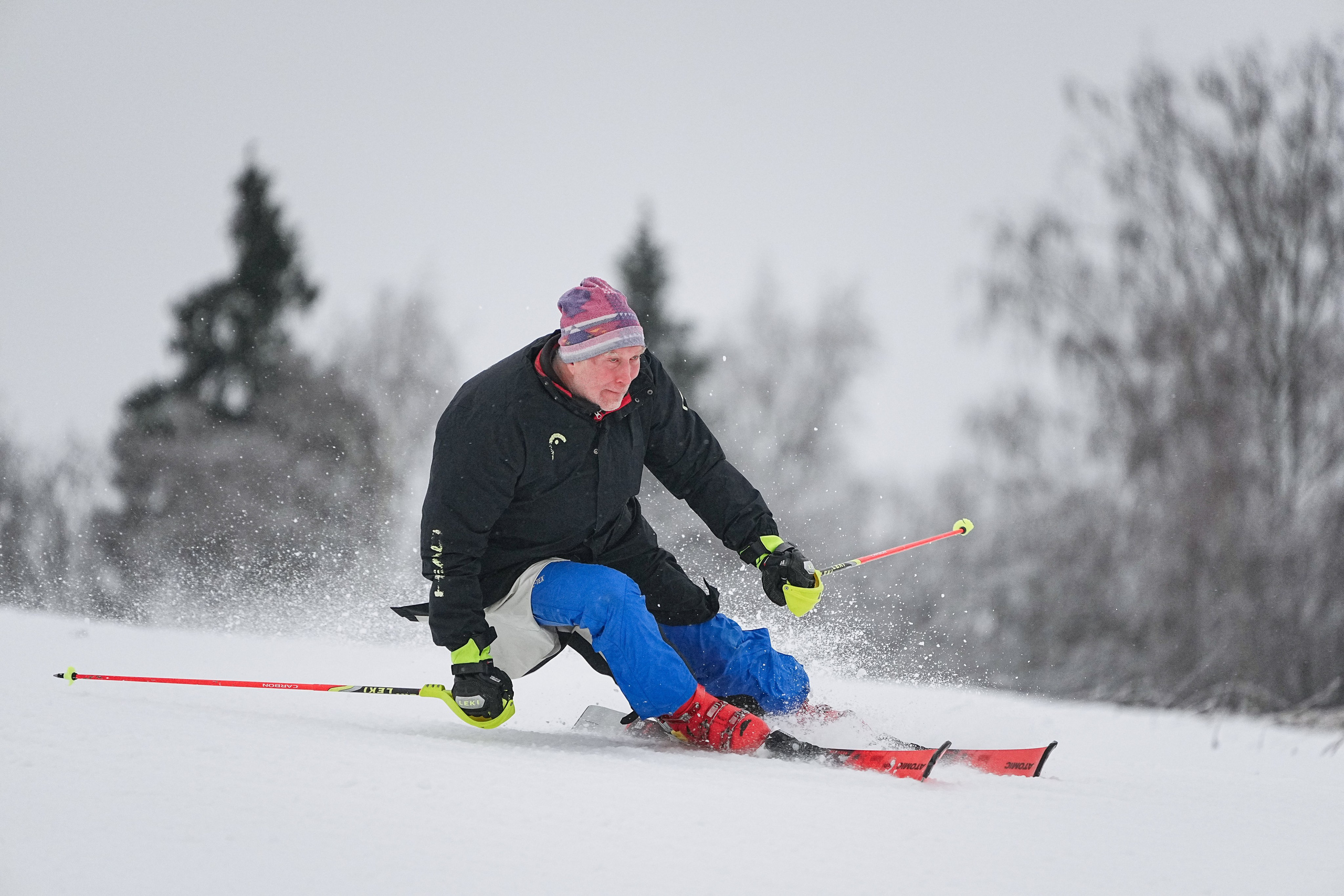 Горные лыжи. Первенство Центрального Федерального Округа. GS U14 Шуколово. Фотограф Студитский Евгений