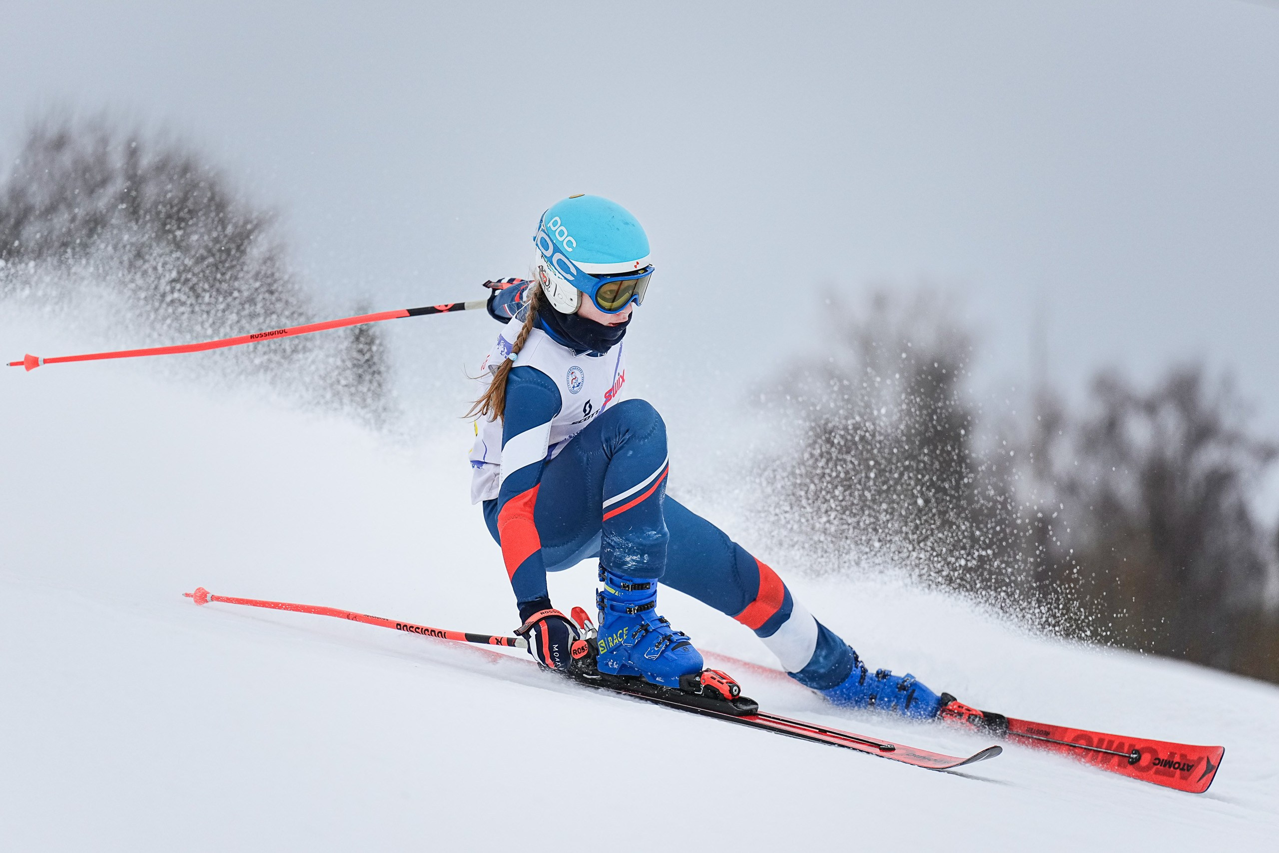 Горные лыжи. Первенство Центрального Федерального Округа. GS U16 Шуколово. Фотограф Студитский Евгений