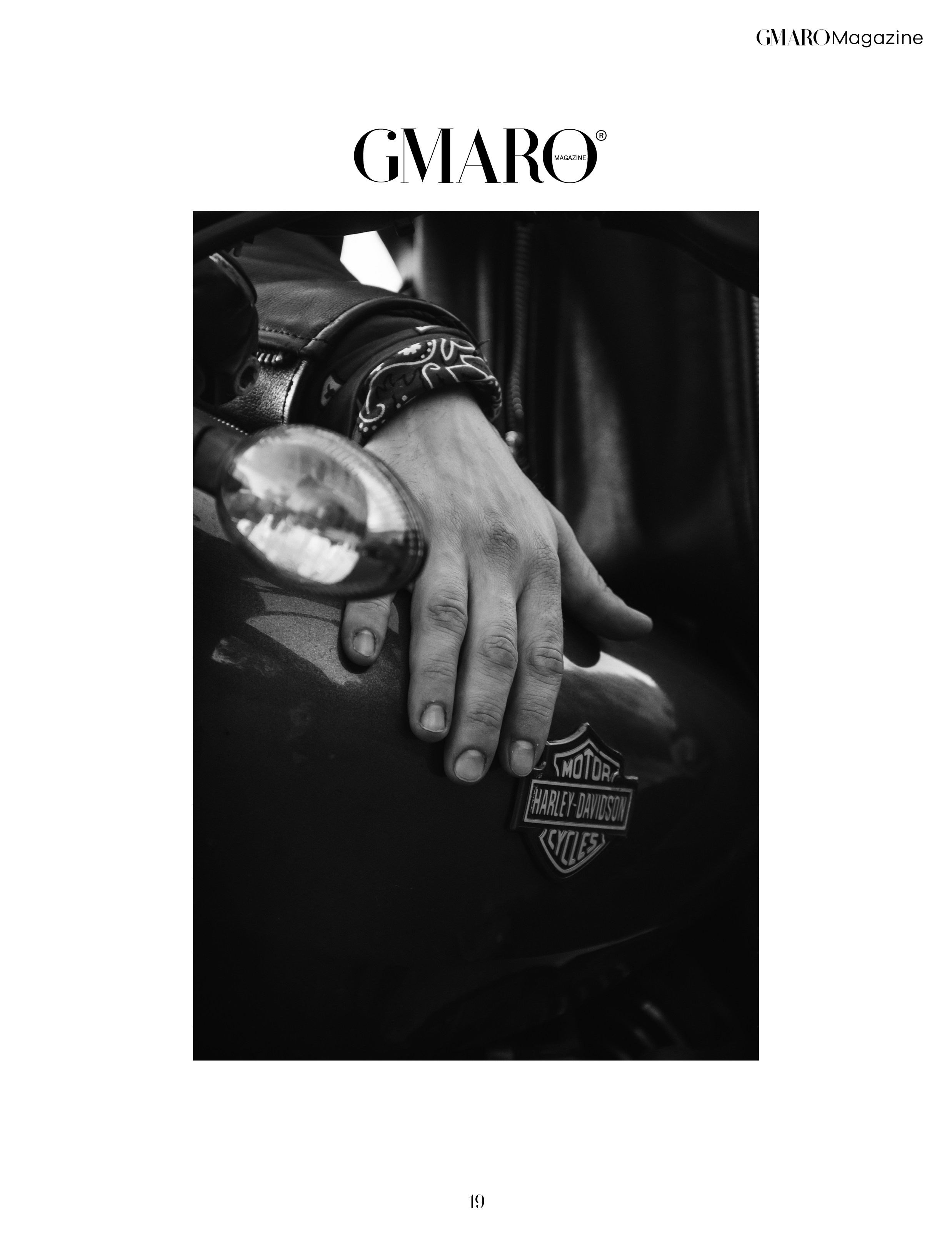 GMARO. Ivan and Harley Davidson. Наталия Фролова. Фотограф. Москва