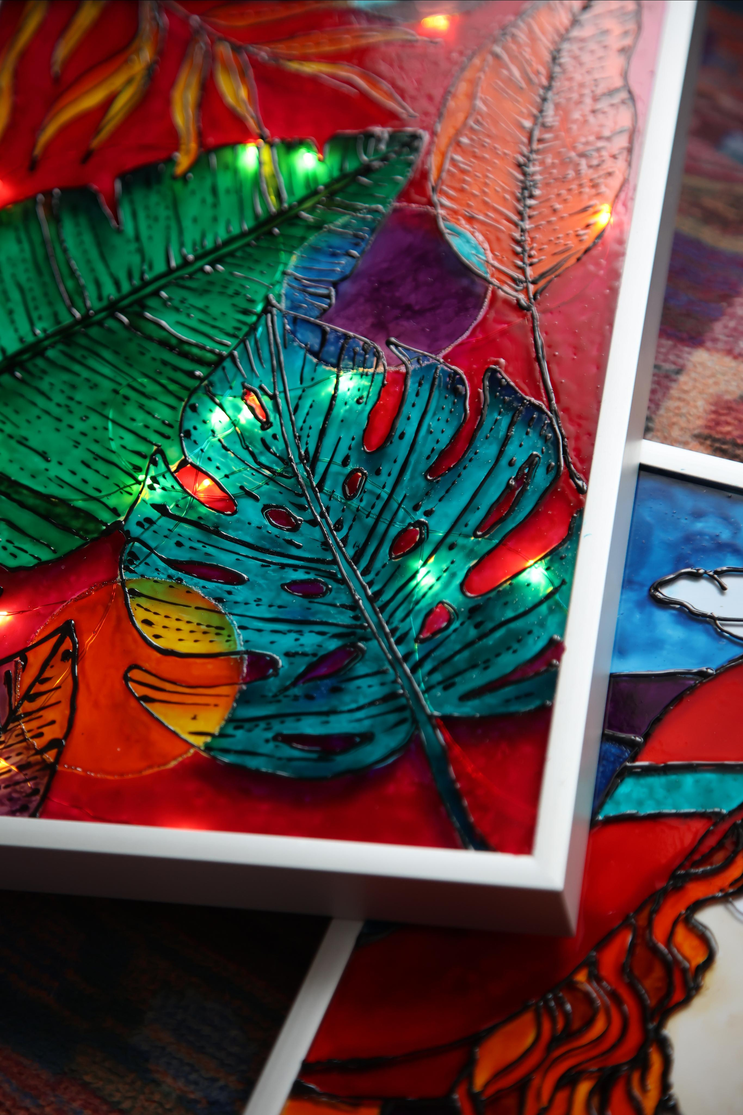 МАСТЕР-КЛАСС ПО ВИТРАЖНОЙ РОСПИСИ. Кризисный и телесно-ориентированный психолог в Москве Печора Катерина✨