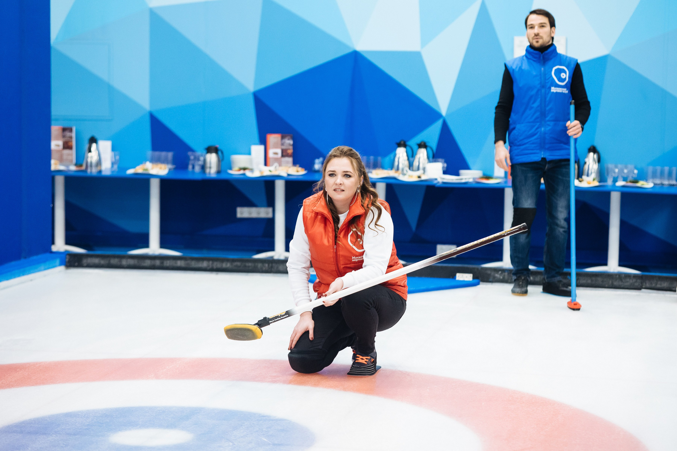 Корпоратив в кёрлинге. Свадебный и семейный фотограф Екатерина Иванова