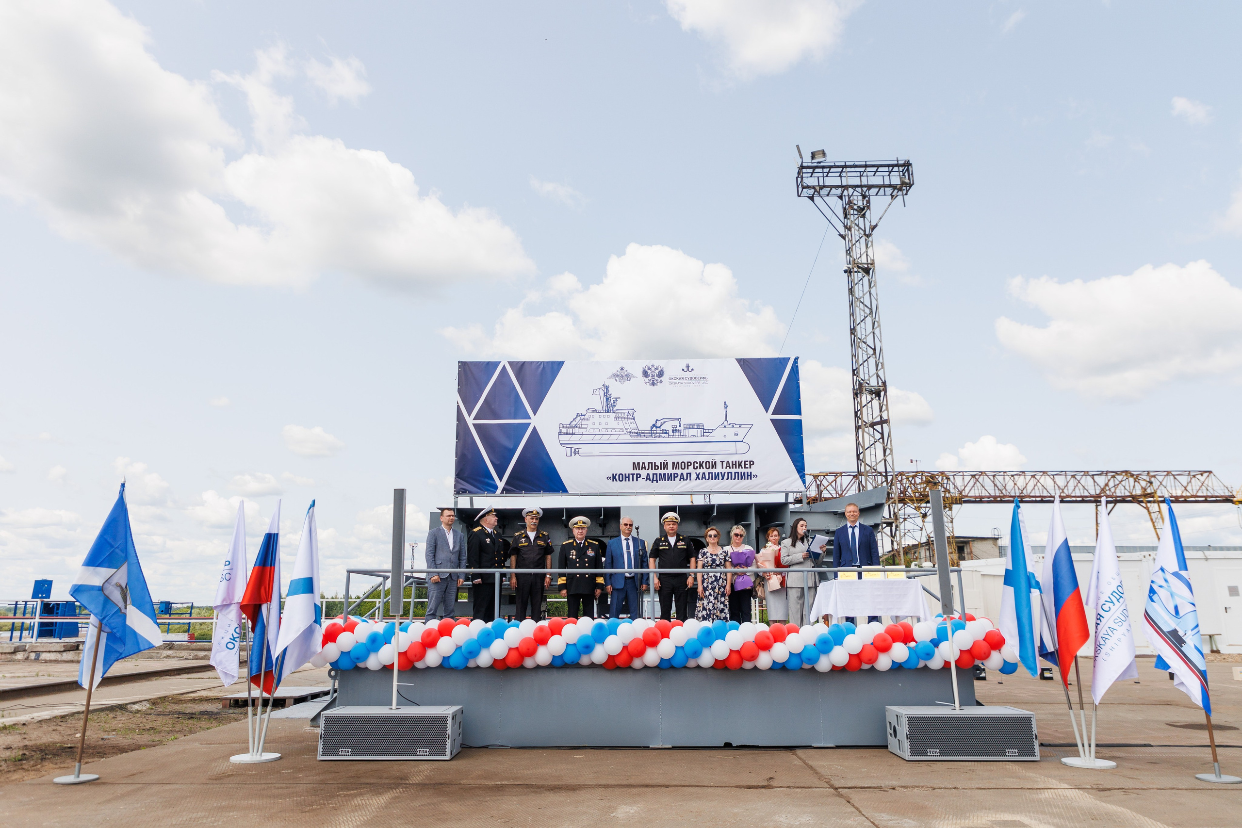Окская судоверфь. Закладка киля. Фотограф городских и семейных событий Артем Карпухин