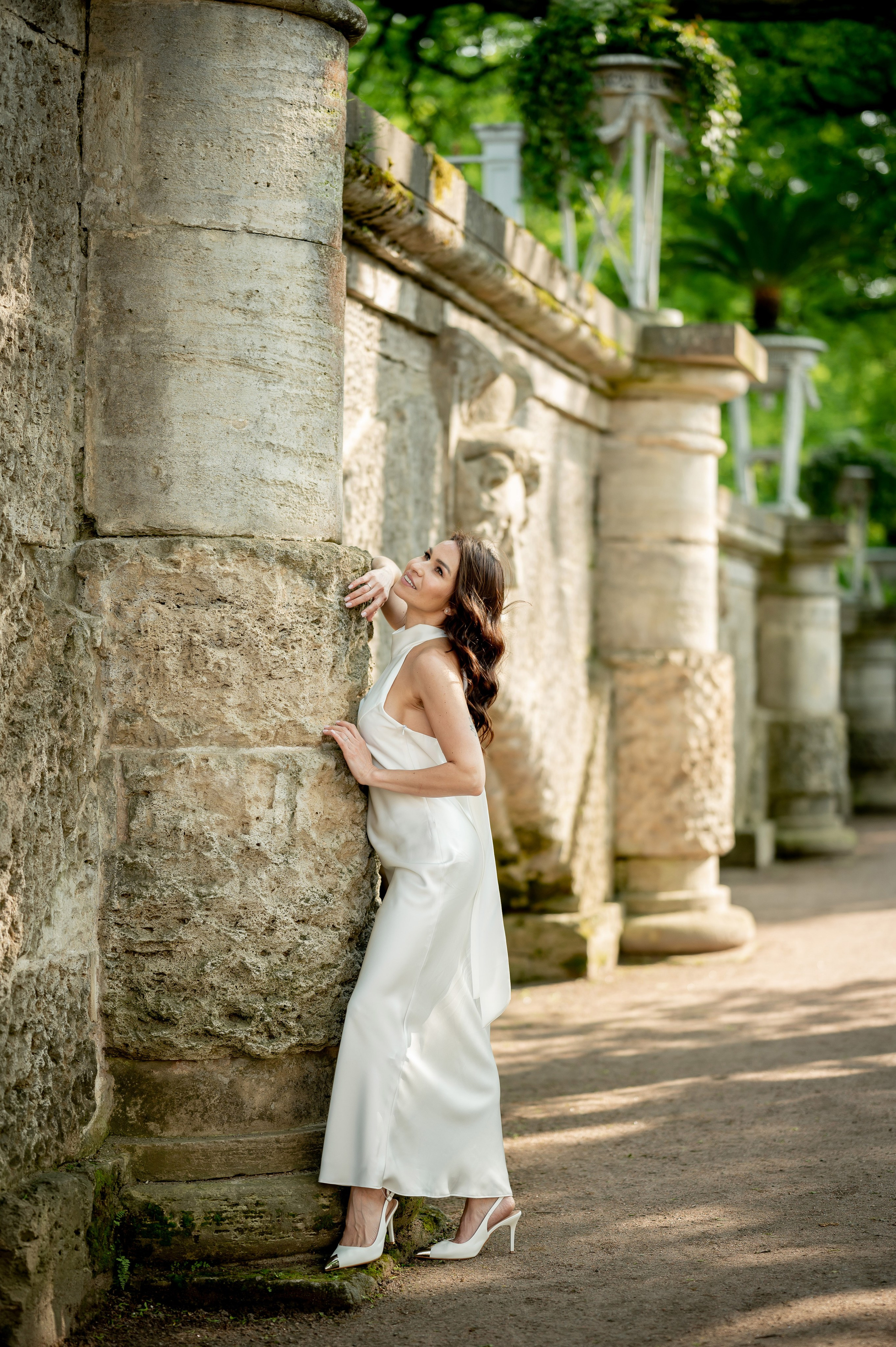 Алина и Алексей (прогулка на кабриолете, Академия Художеств, Екатерининский парк в Пушкине). Портретный, семейный и свадебный фотограф в Санкт-Петербурге и в Пушкине Ширяев Денис