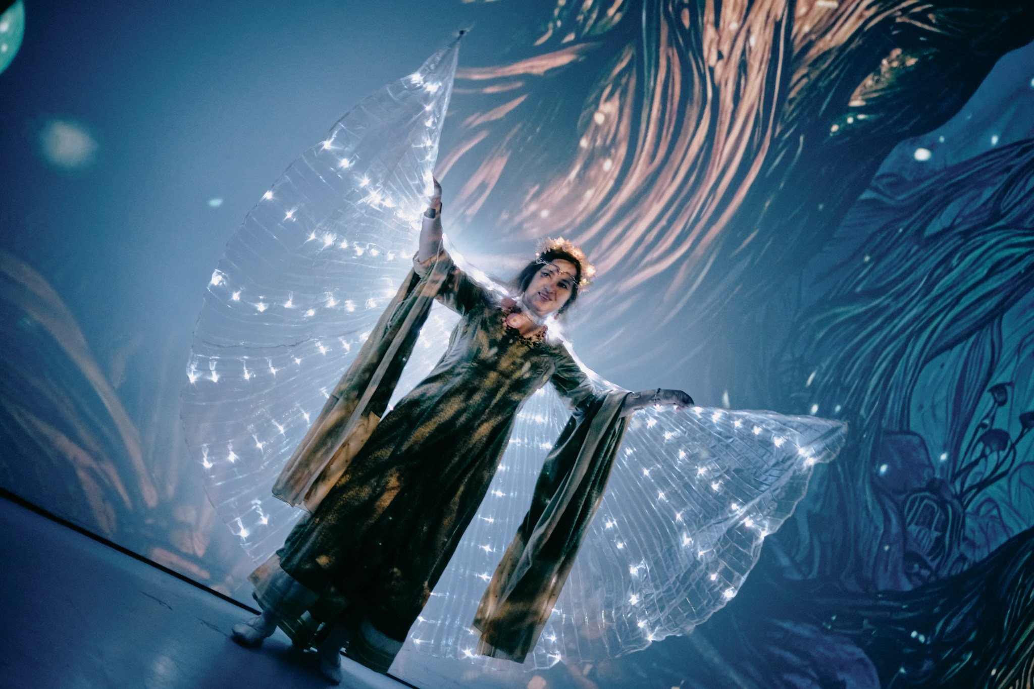 Ночь в холмах | Иммерсивный бал. Фотограф Аннё| Москва