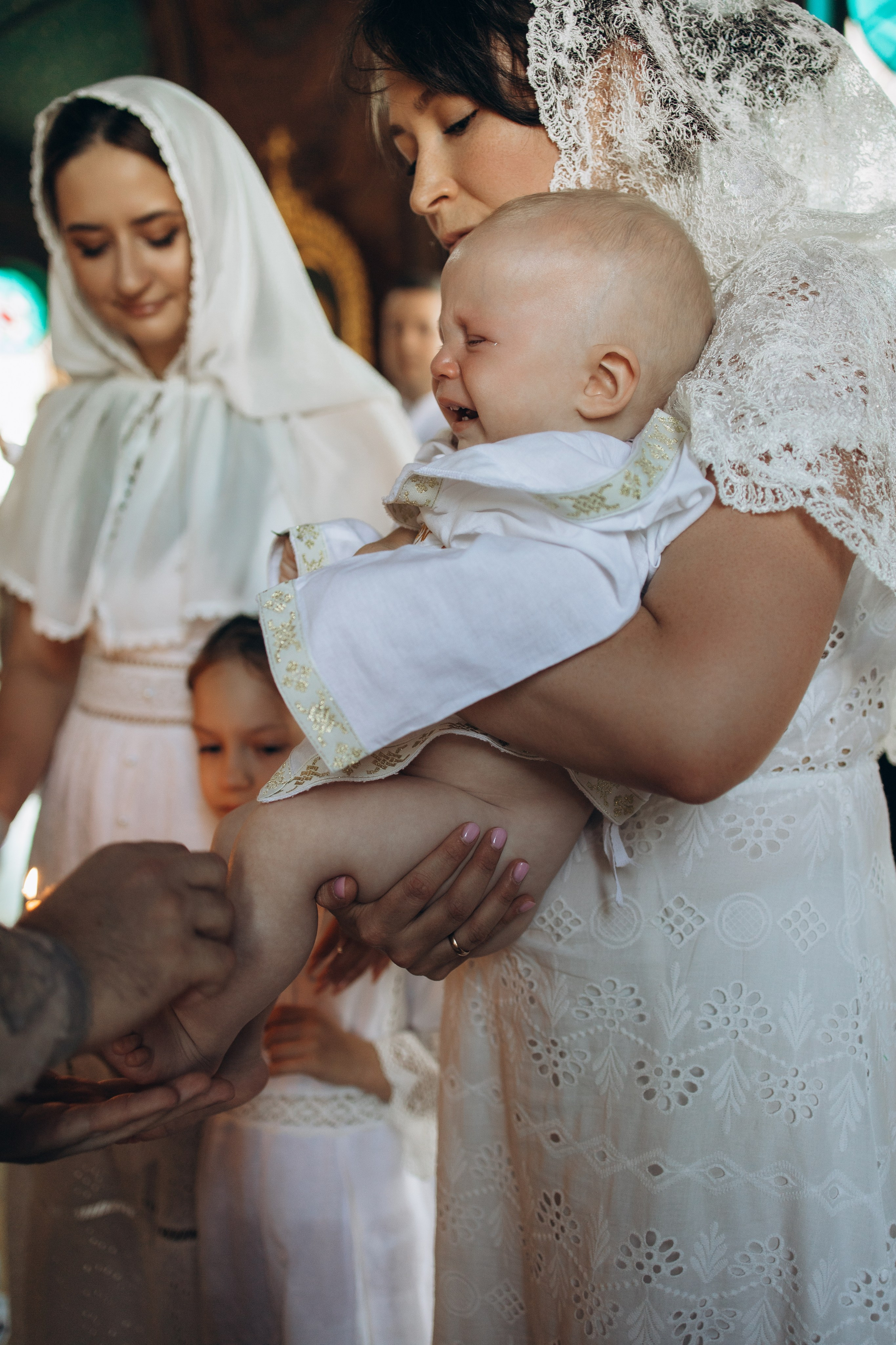 Двойное крещение Анны и Саши. Самый теплый фотограф в Краснодаре Рябоконь Ксения