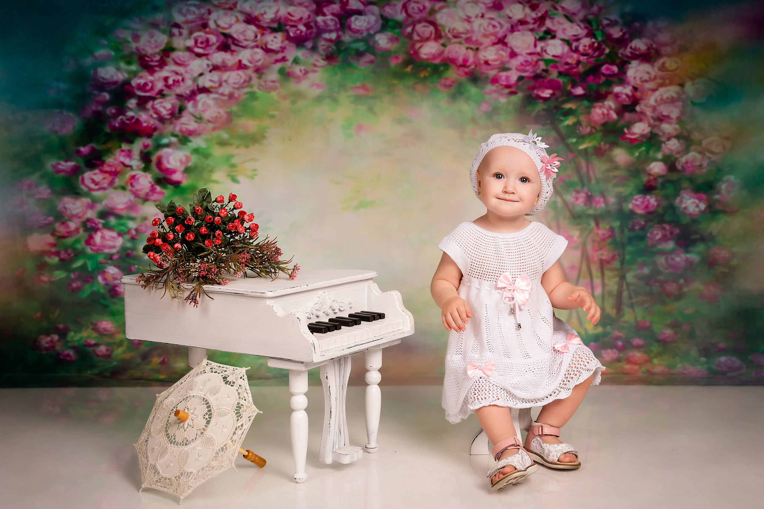 1 годик девочки. Семейная фотостудия Горшковых