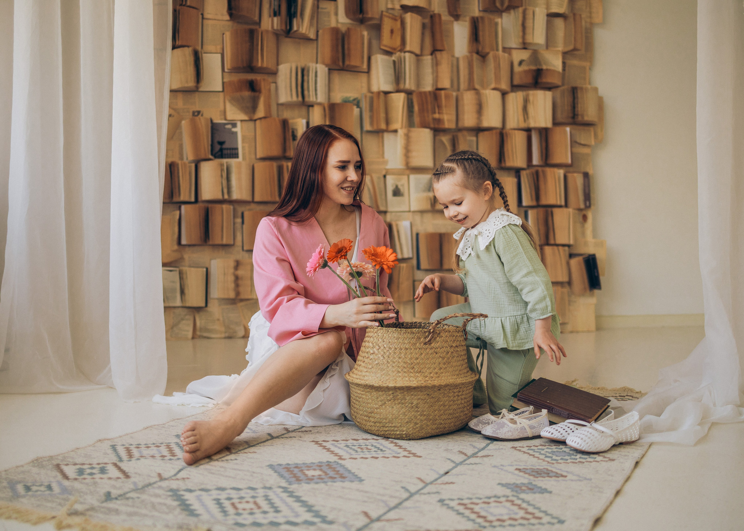 Аня и София. Семейный фотограф В Москве Александра Дейкун