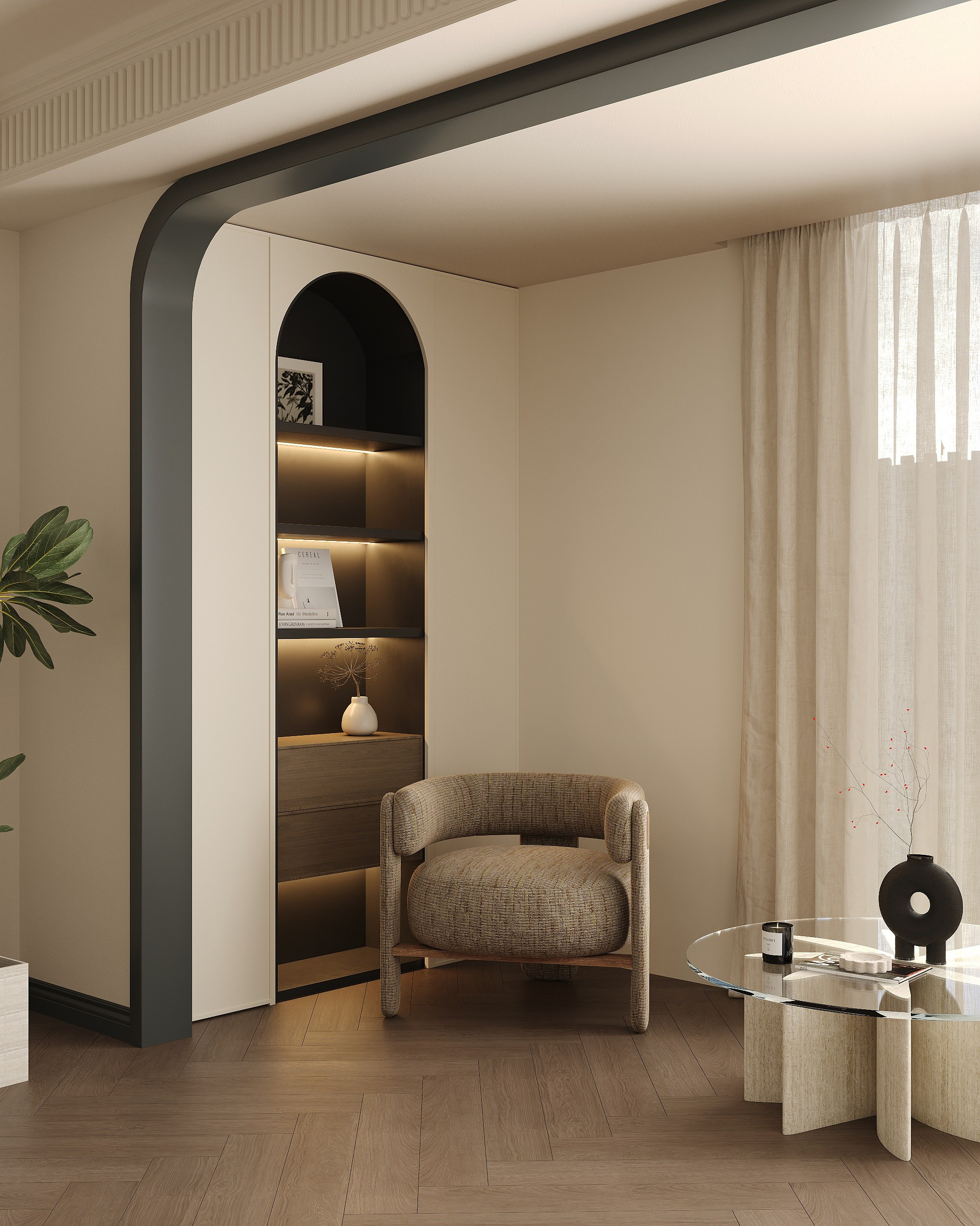 Bedroom /Madrid/Spain. Solovets visualization