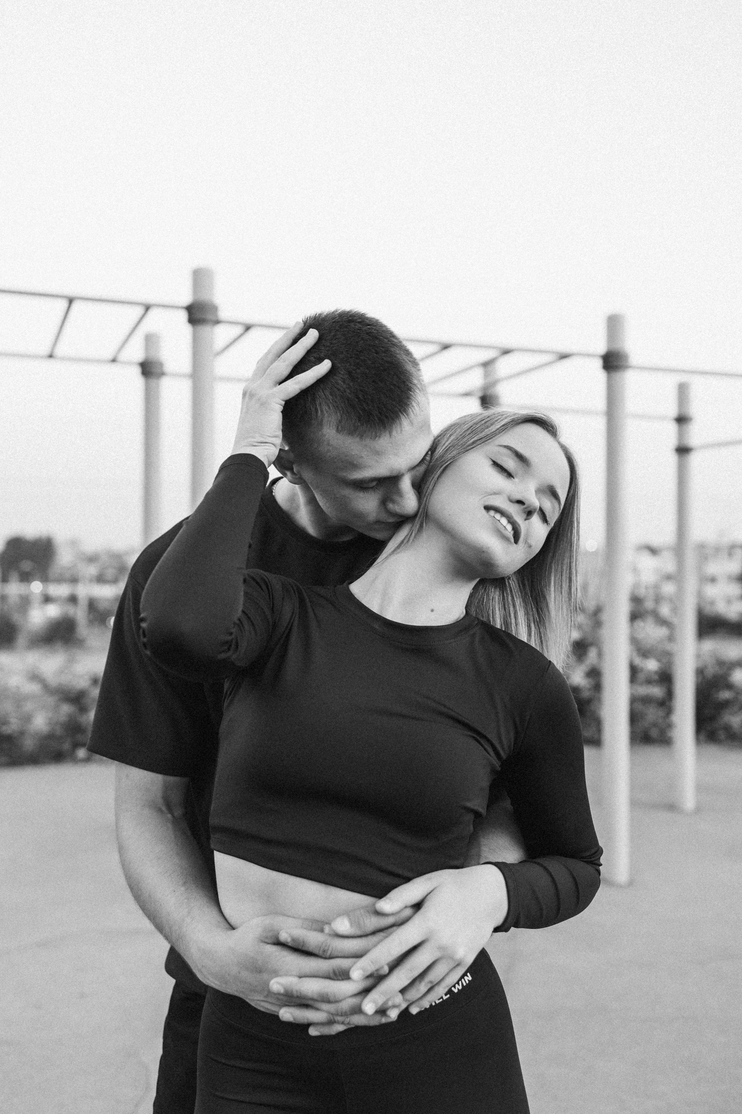 На спорт площадке (Настя+Игорь). Photograph Svetlana Volkova