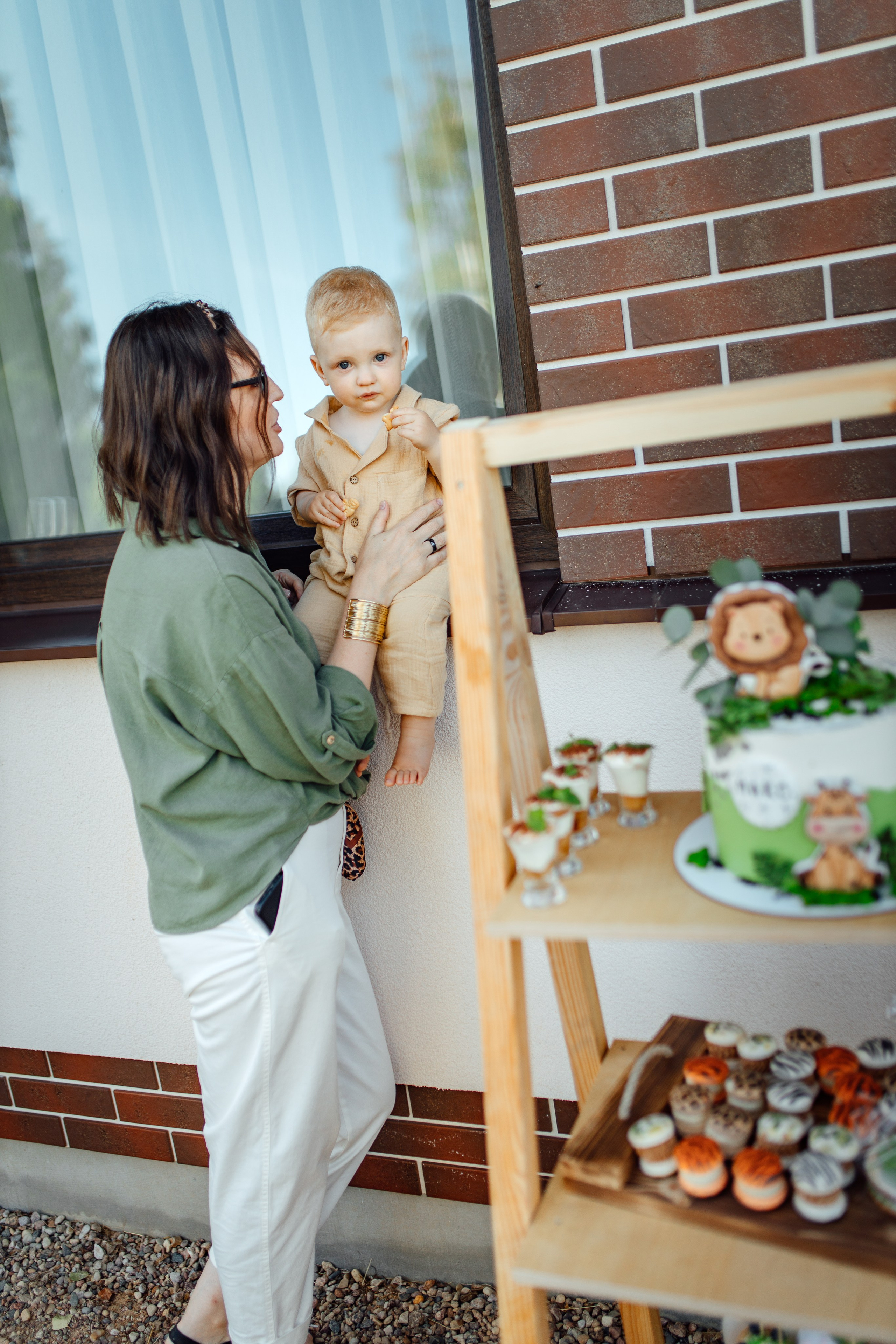 Максику 1 годик, отмечаем дома