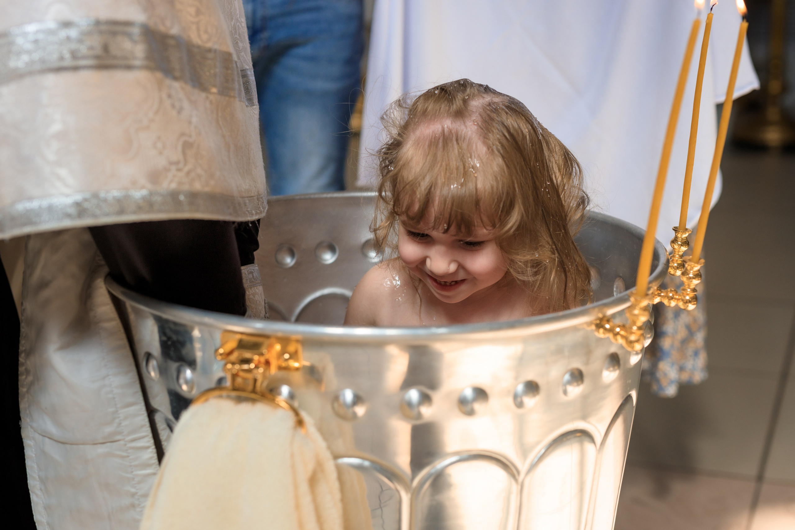 Крещение Илларии. Семейный и детский фотограф в Краснодаре Элона Литвинова