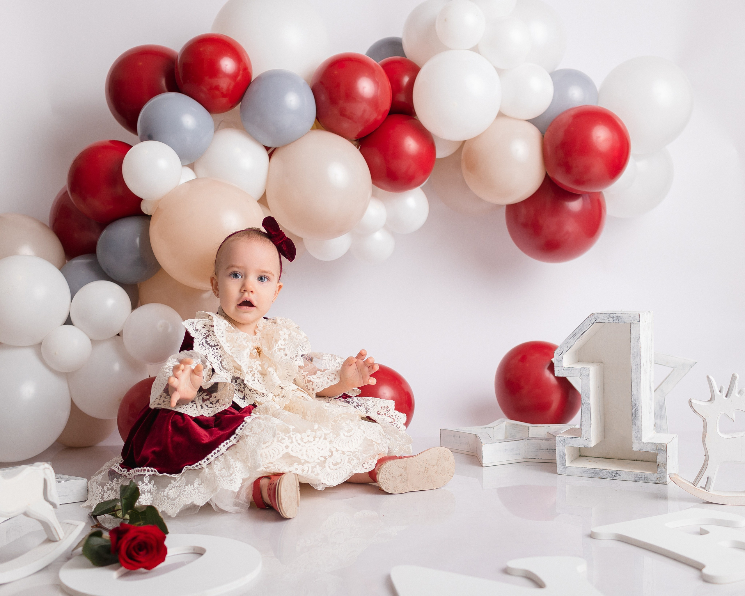 Годик стандарт. Newborn Фотограф в Твери