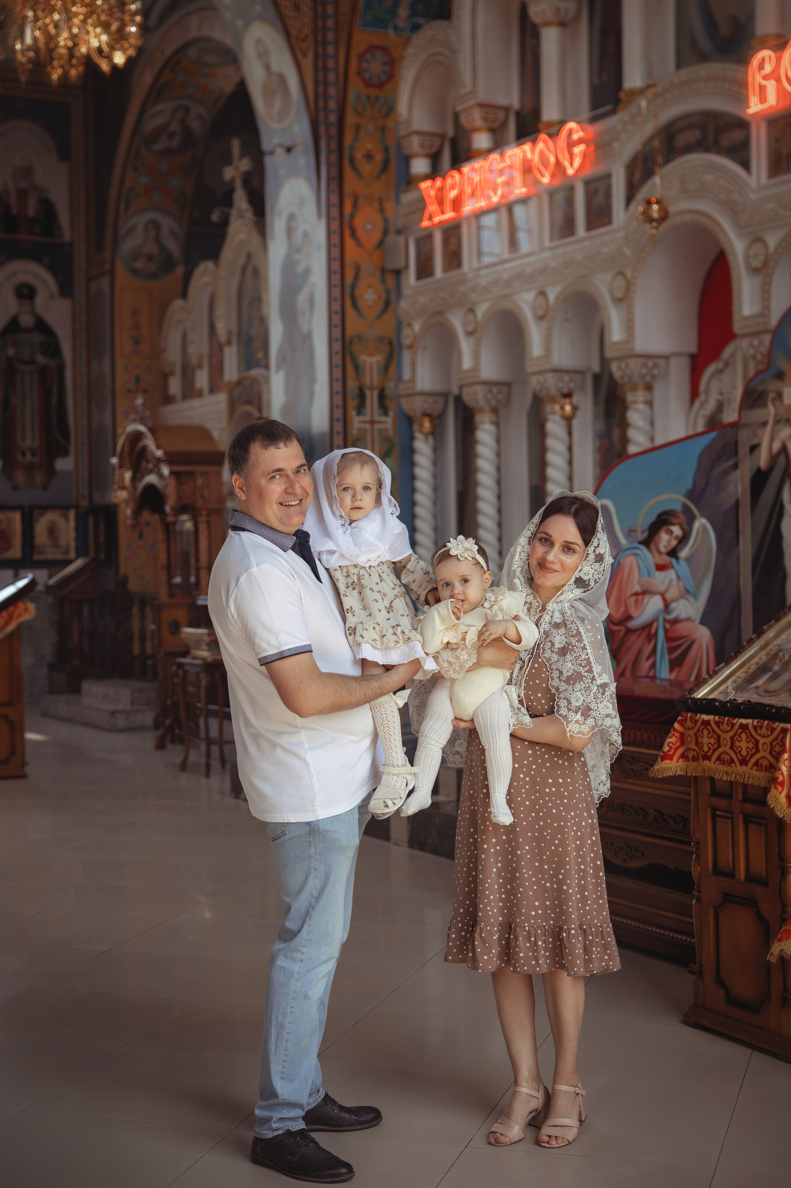 Таинство Крещения Ольги. Храм Михаила Архангела г. Крымск. Фотограф на Крещение и Венчание Краснодарский край — Гранкина Юлия