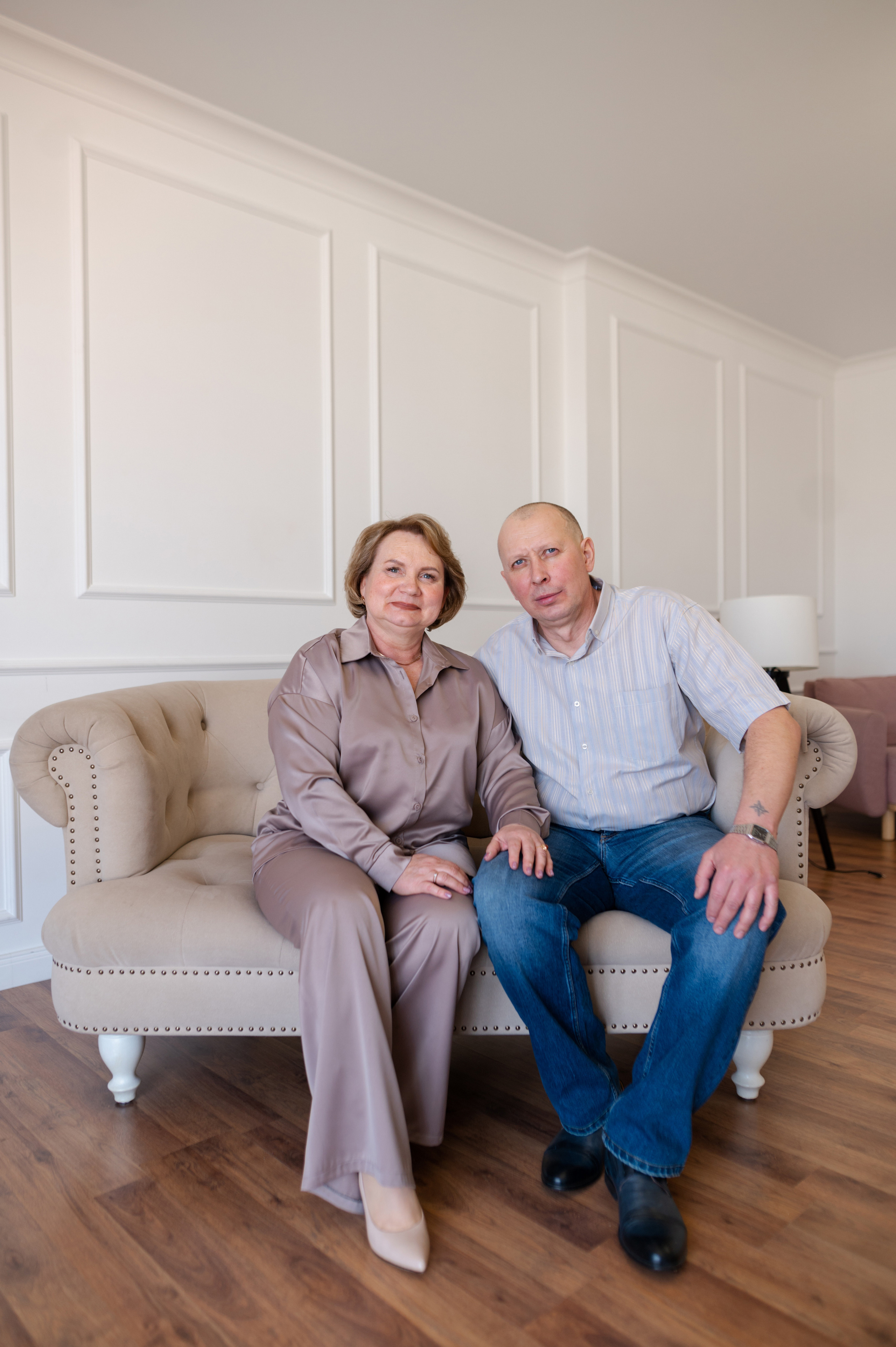 Семейная съёмка в студии. Фотограф в Абакане и Минусинске