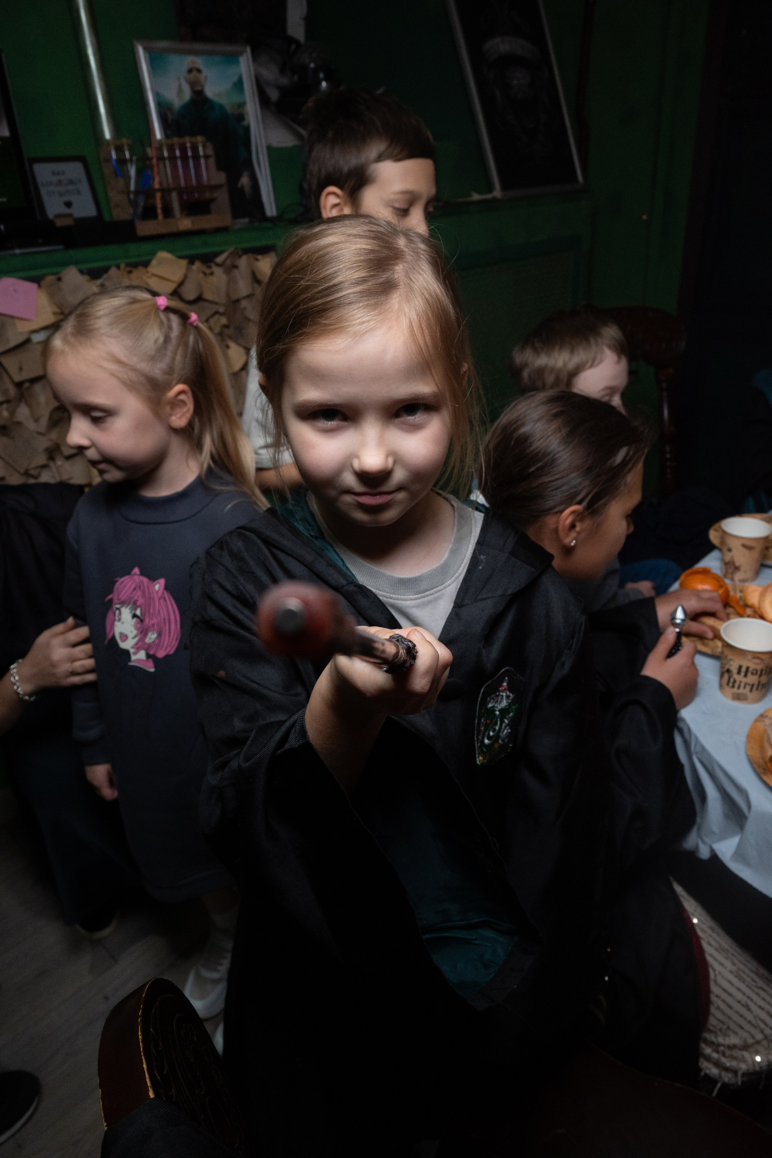 День рождения ребенка в «Подземелье Слизерин». Фотограф мероприятий в Москве