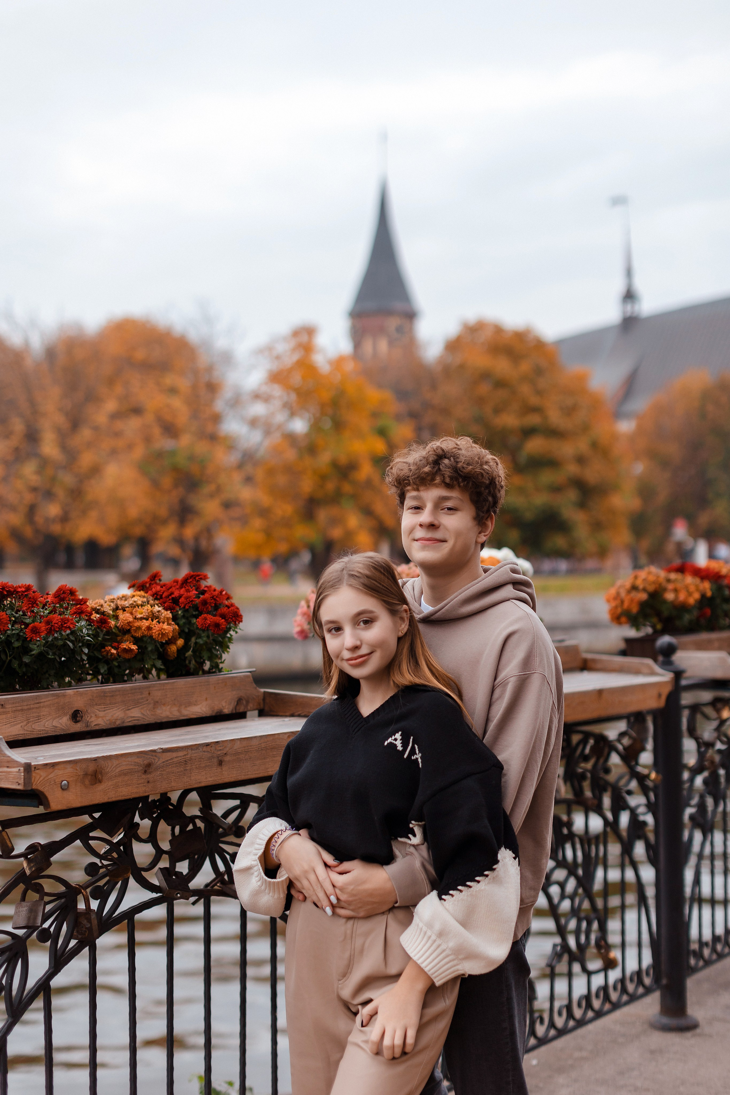 Семейная, золотая осень. Фотограф в Калининграде свадебная фотография, репортажная, фотосессии