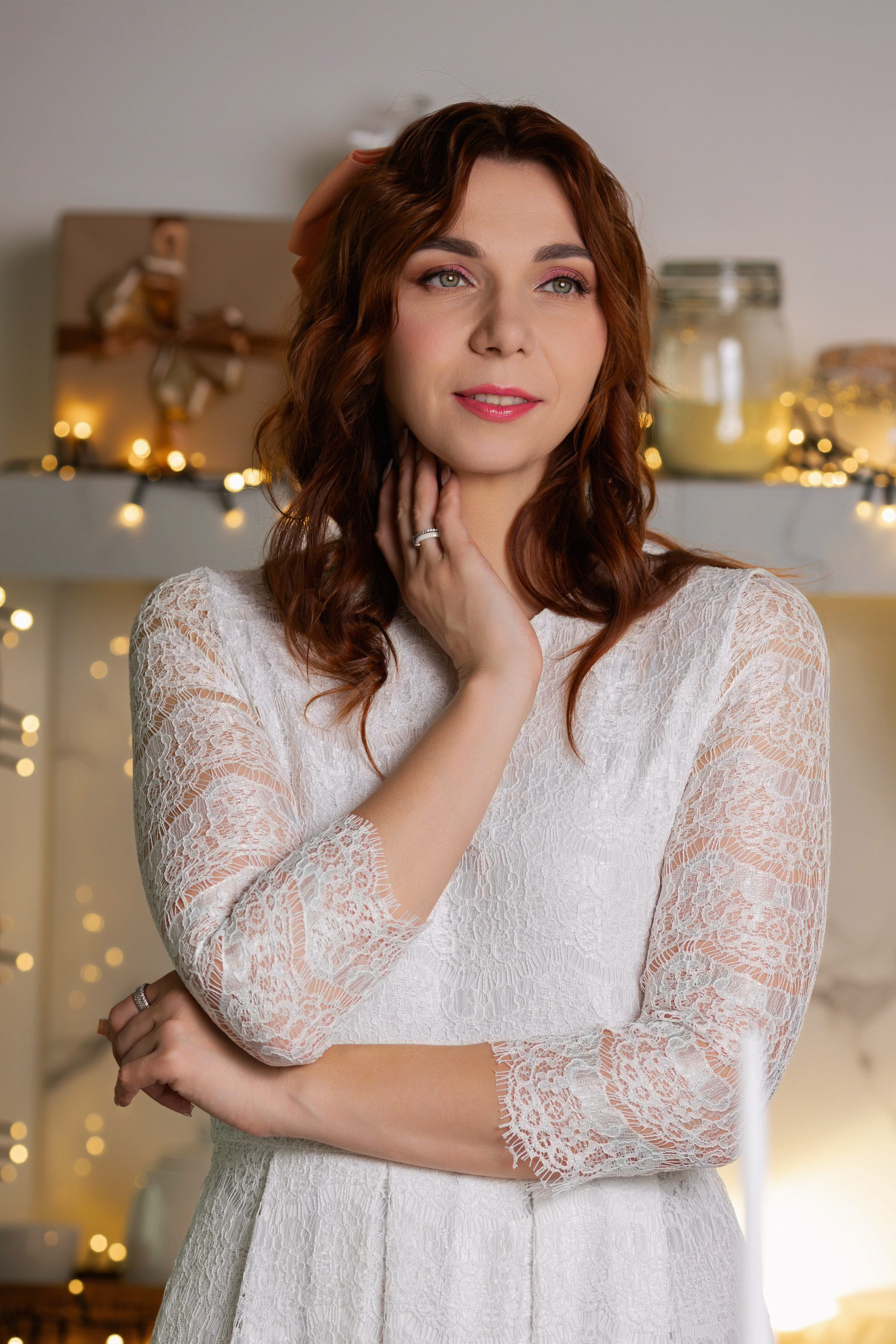 Новогодняя Фотосессия в студии В Москве. Семейный и женский фотограф в Москве Надежда Воробьева