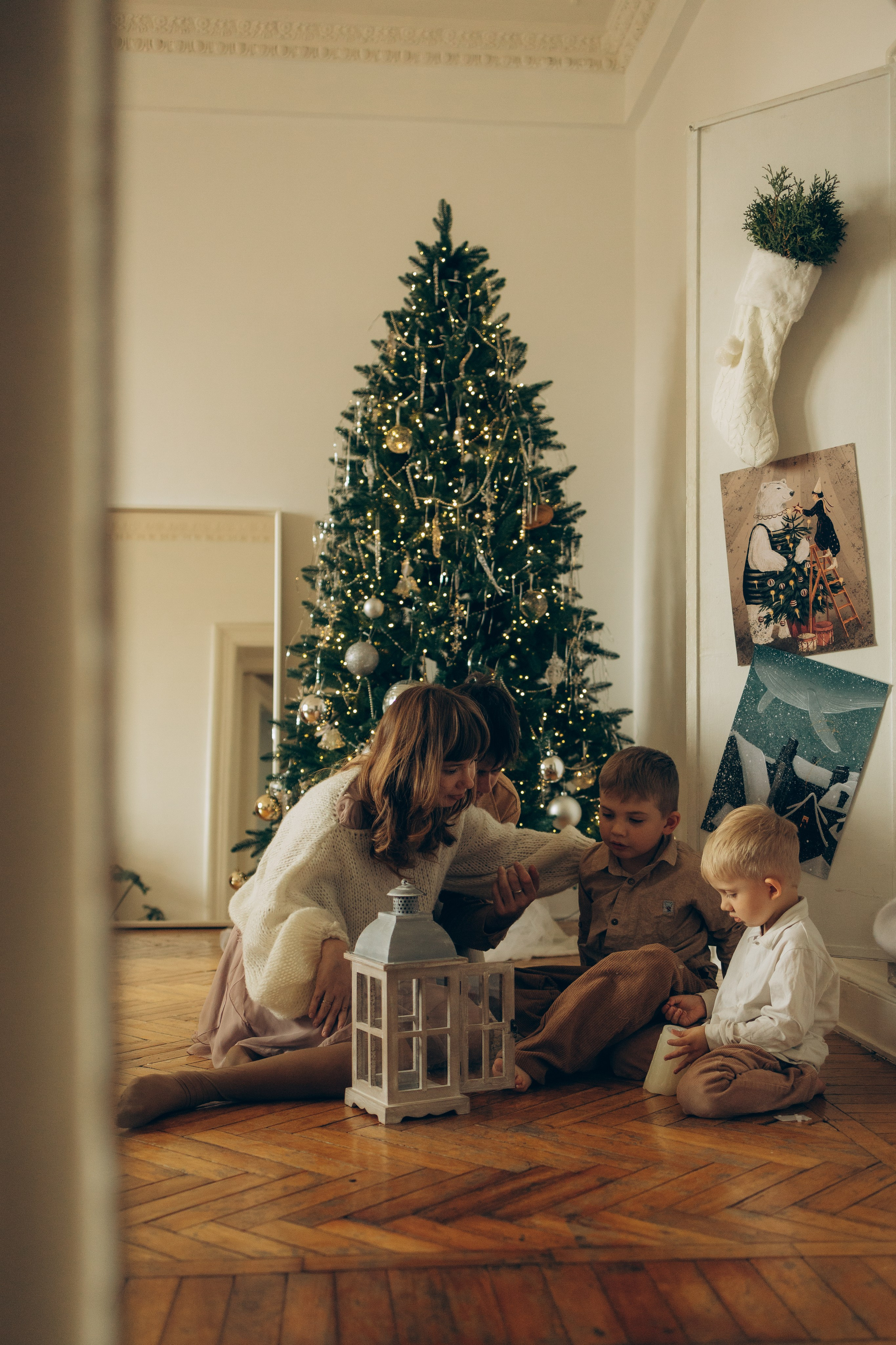 Про новогоднее счастье. Семейный фотограф в Москве Алла Суворова