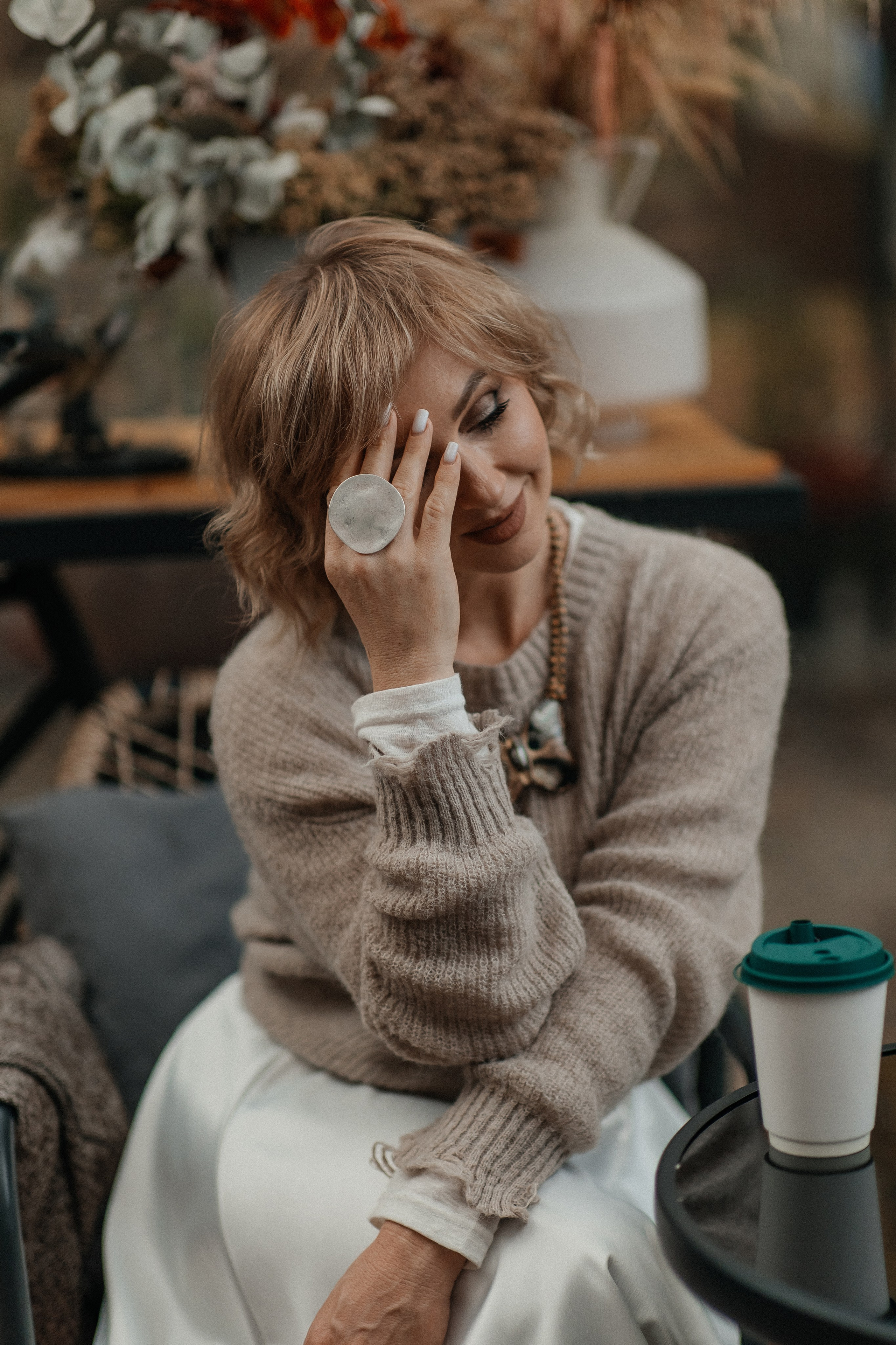 Маша и осень